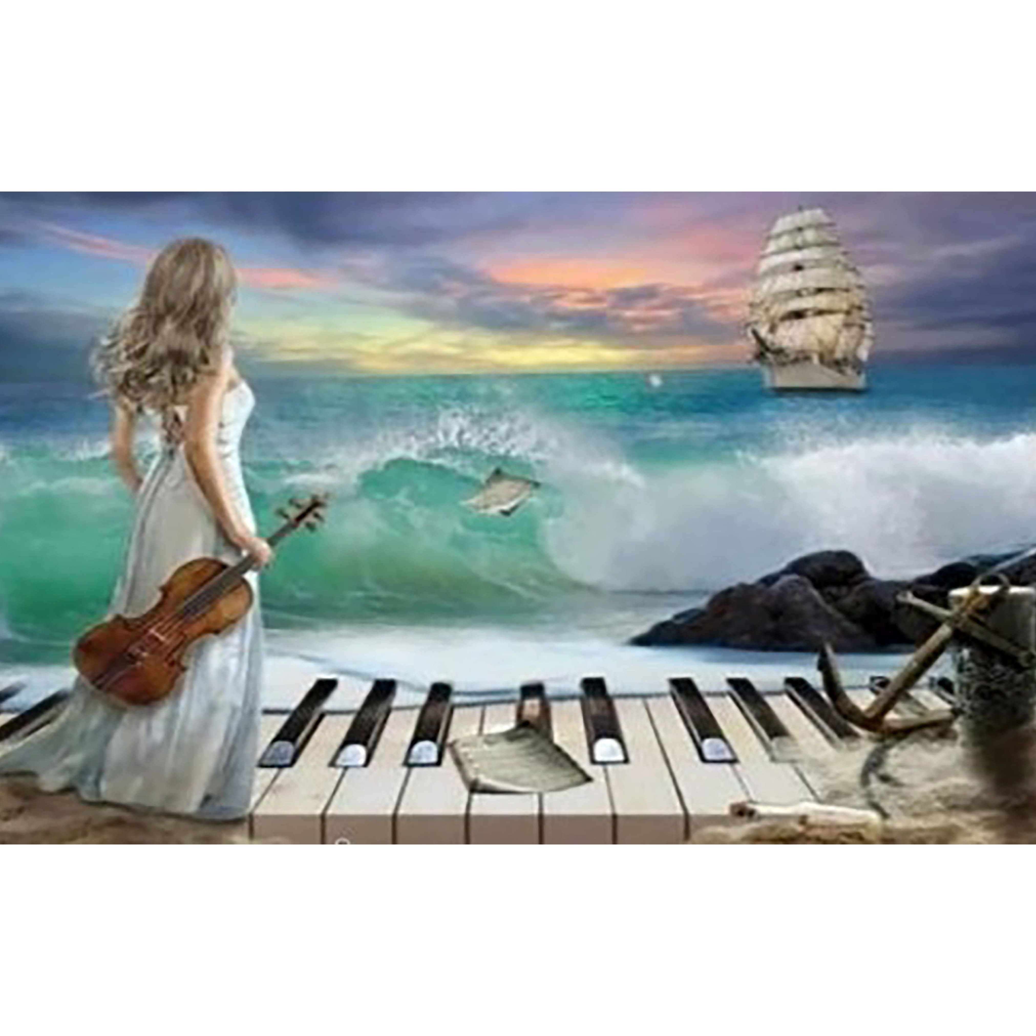 Sparkly Selections Beginner Sounds of the Ocean Diamond Painting Kit