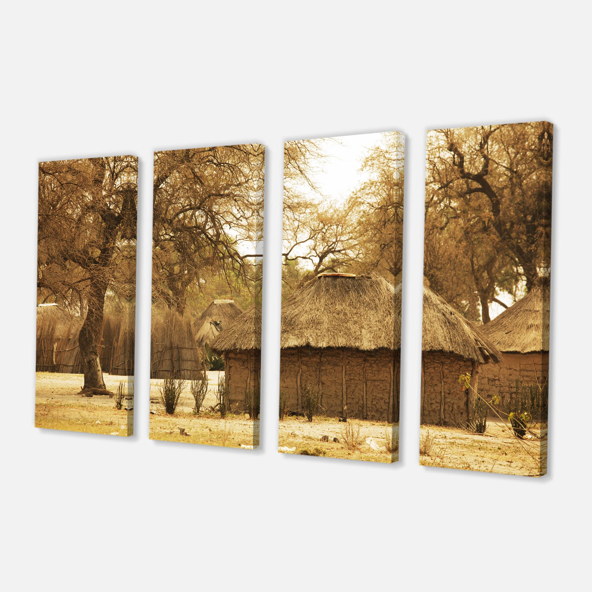 Designart - Beautiful Rural African Huts