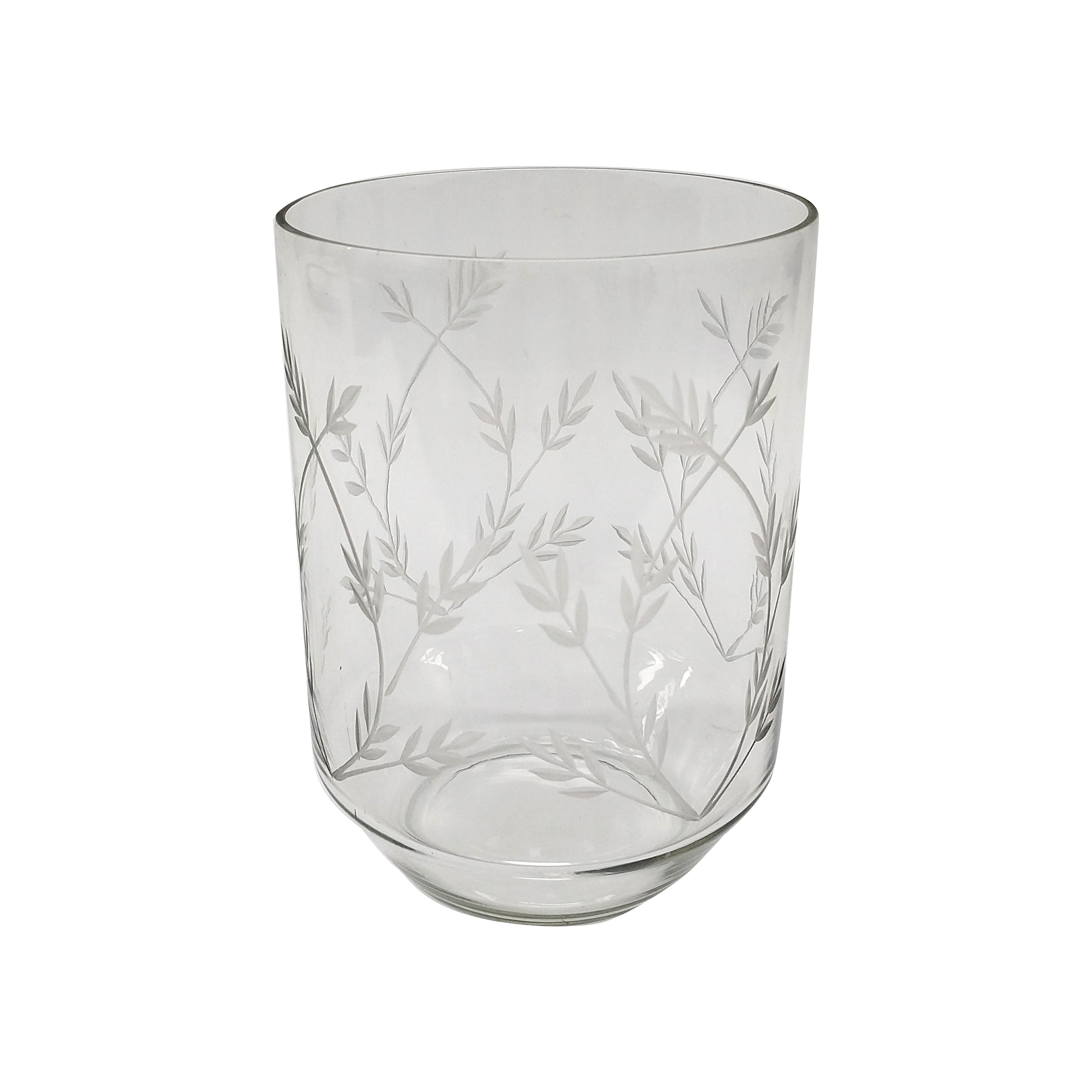 Etched Glass Vase by Ashland