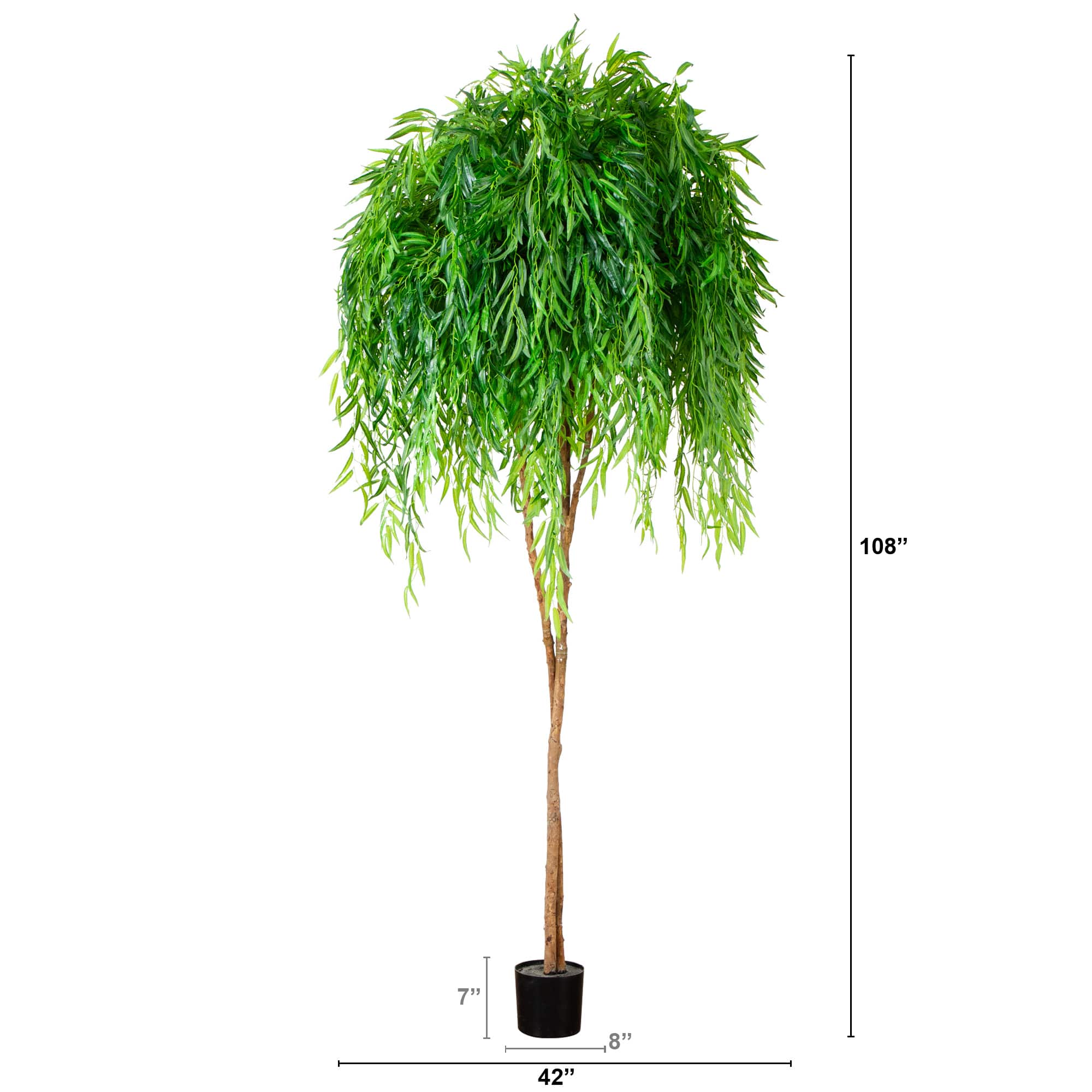 9ft. Real Touch Potted Willow Tree