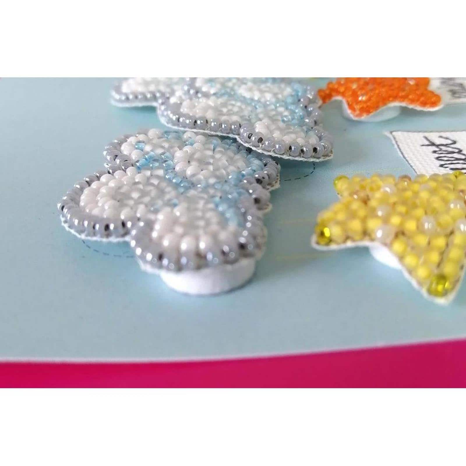 Abris Art Among Stars and Clouds Postcard Cross Stitch Kit