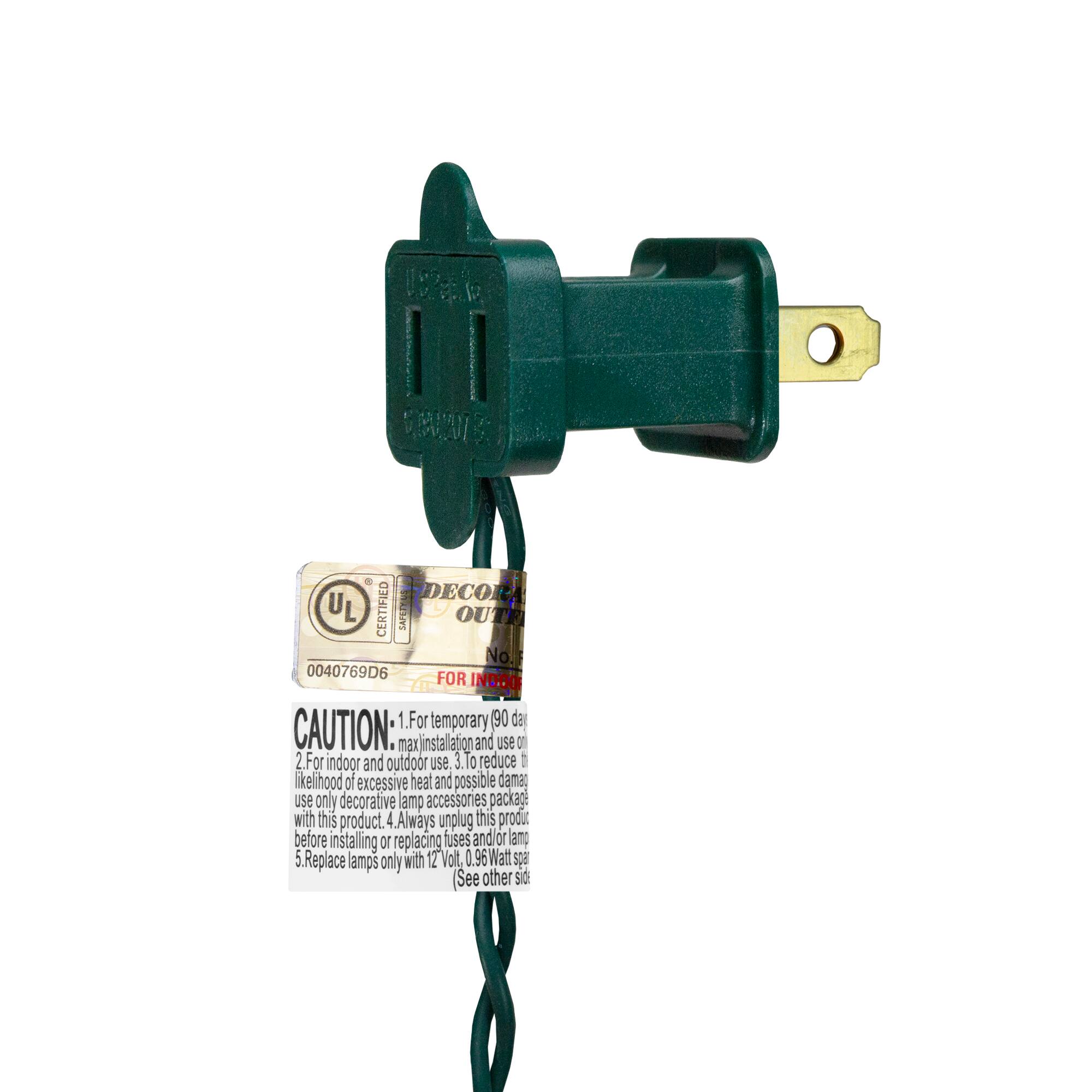 100ct. Mini Christmas String Lights with Green Wire