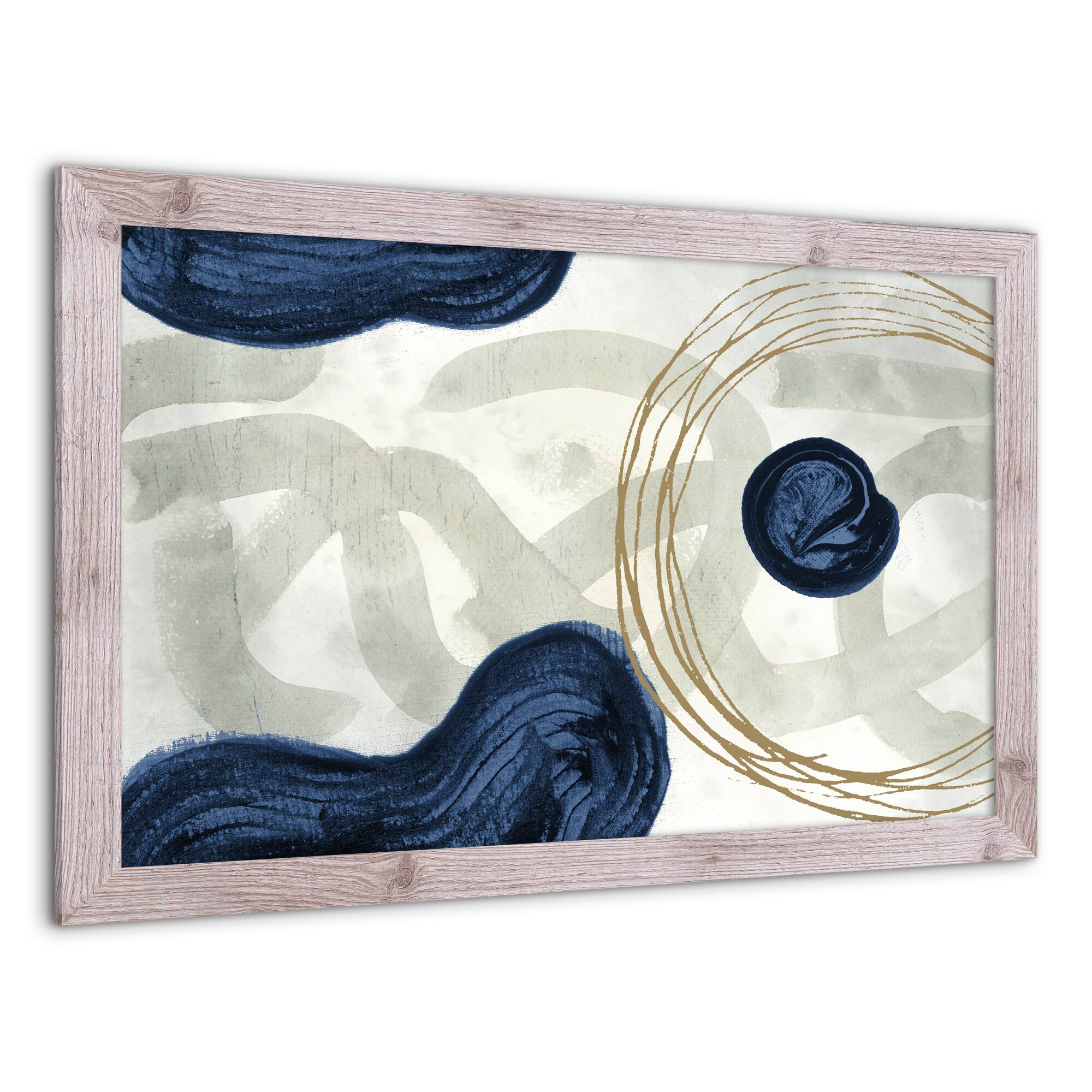 Chic Urban Abstract Framed Print Wall Hanging