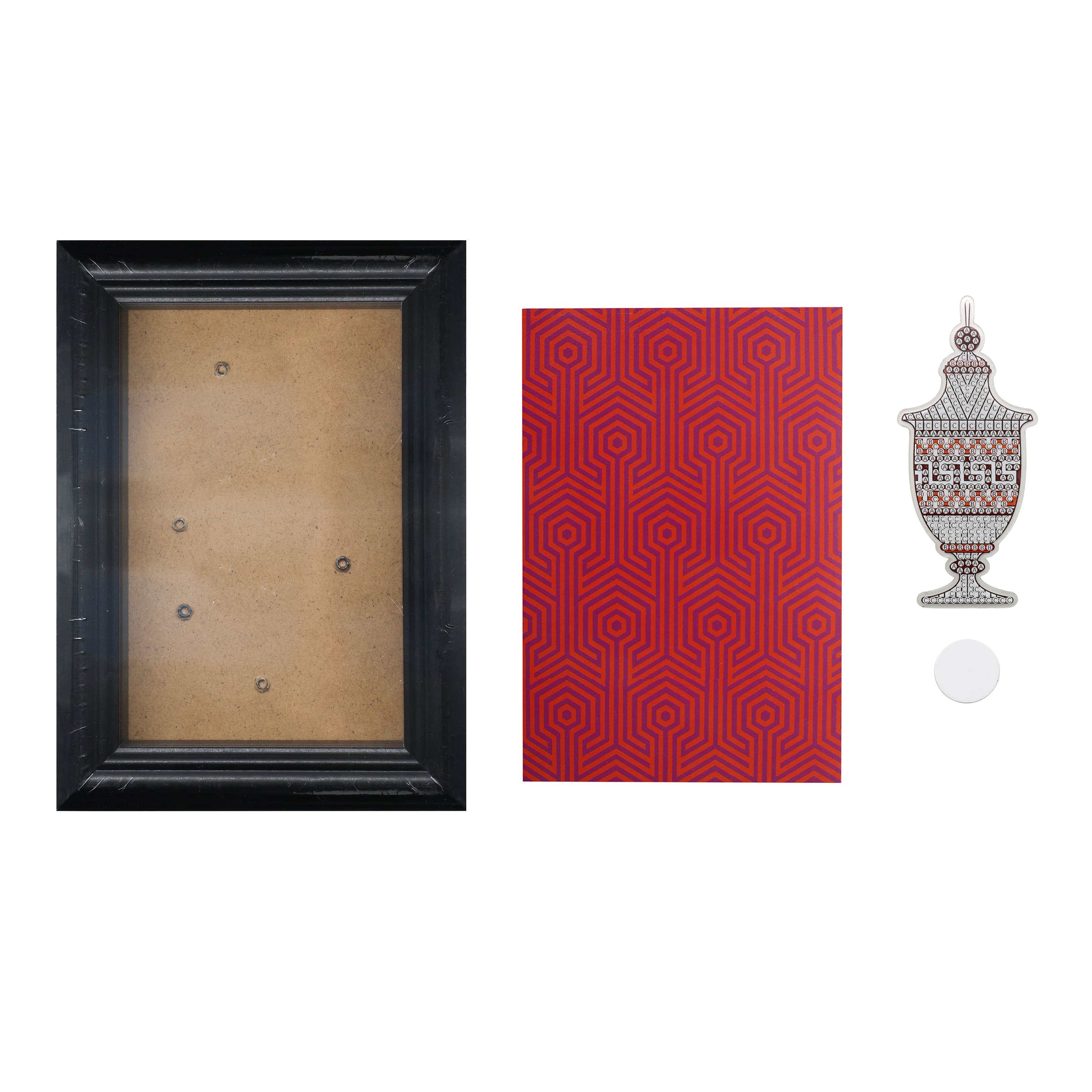 Jonathan Adler x Michaels 4" x 6" Urn Diamond Art Frame Kit
