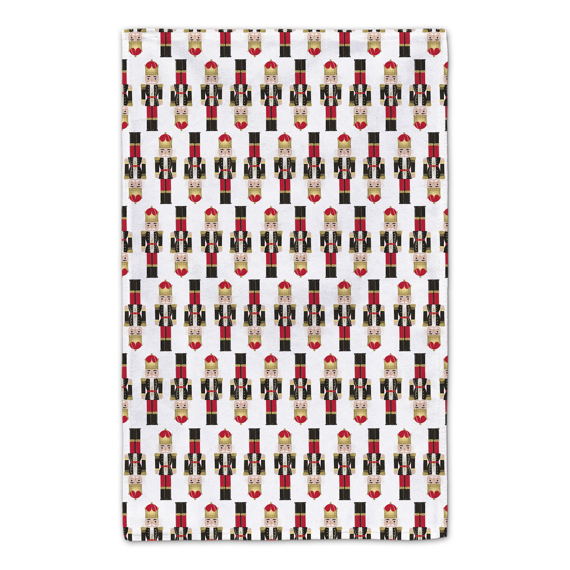 Holly Jolly Nutcracker Tea Towels - Set of 2