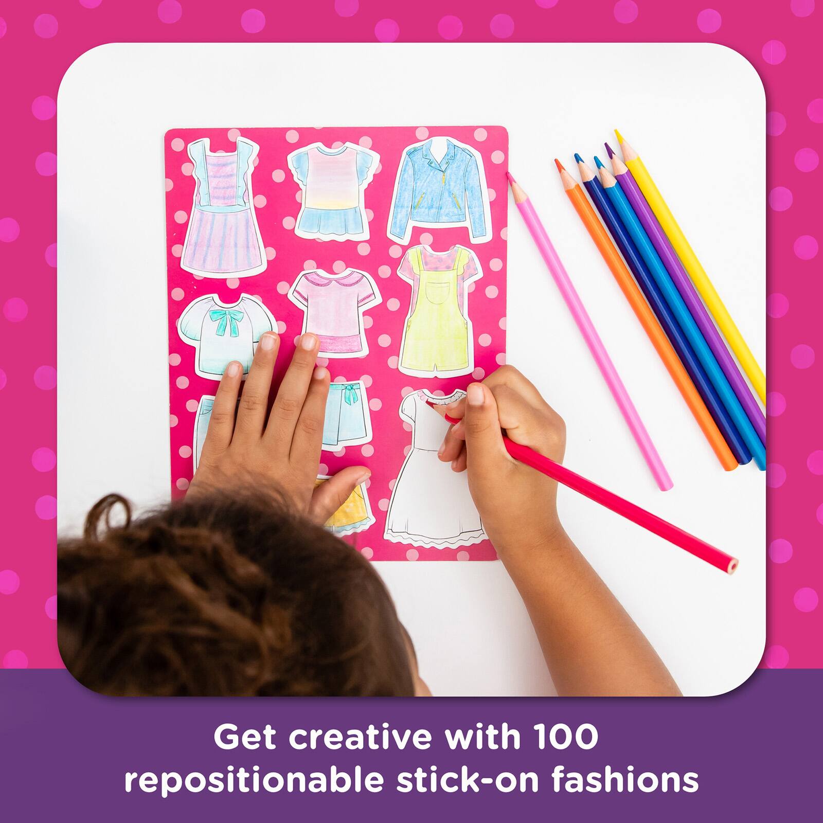 Educational Insights® Papercraft Sweet Boutique Paper Dolls Kit