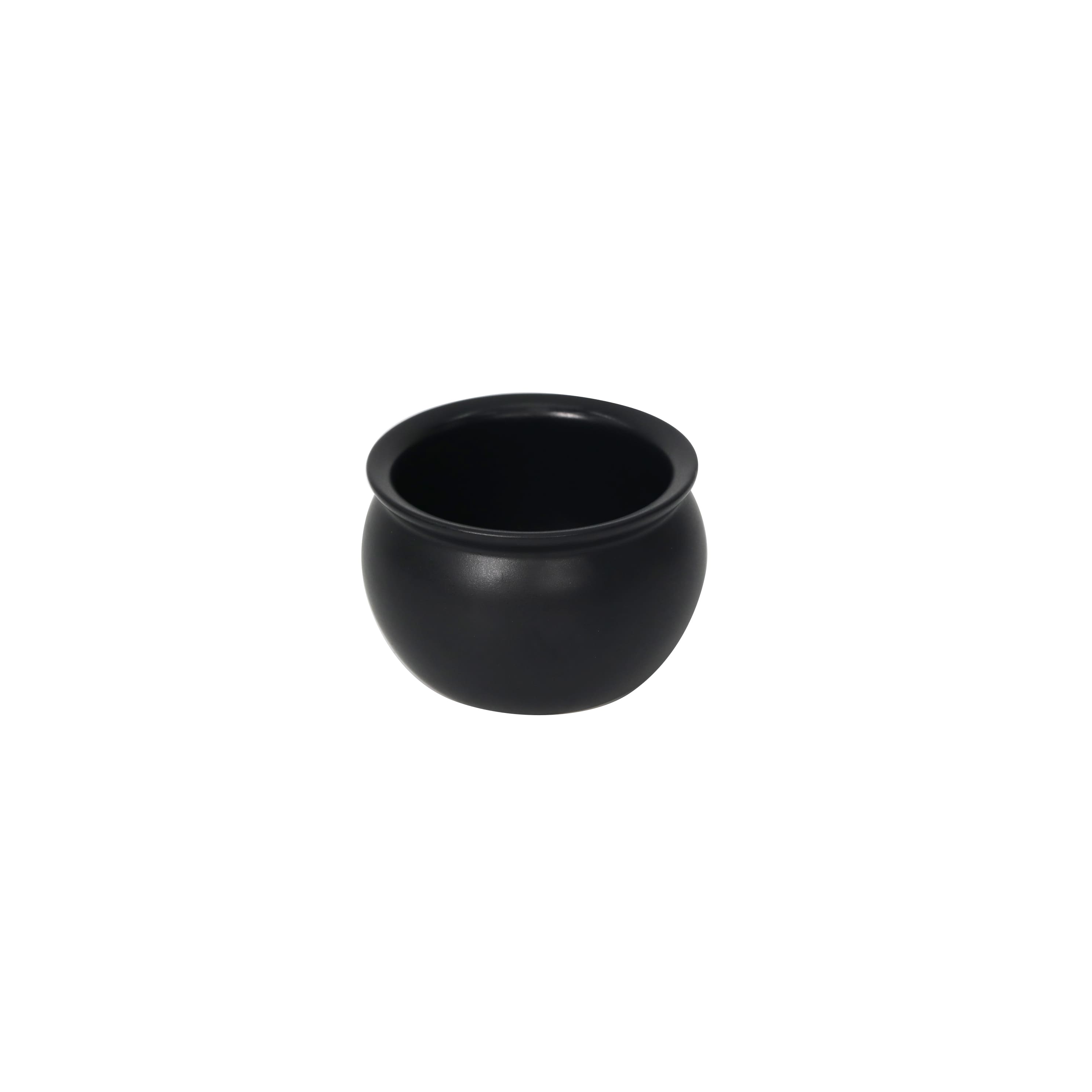 Mini Black Ceramic Cauldron by Makery™