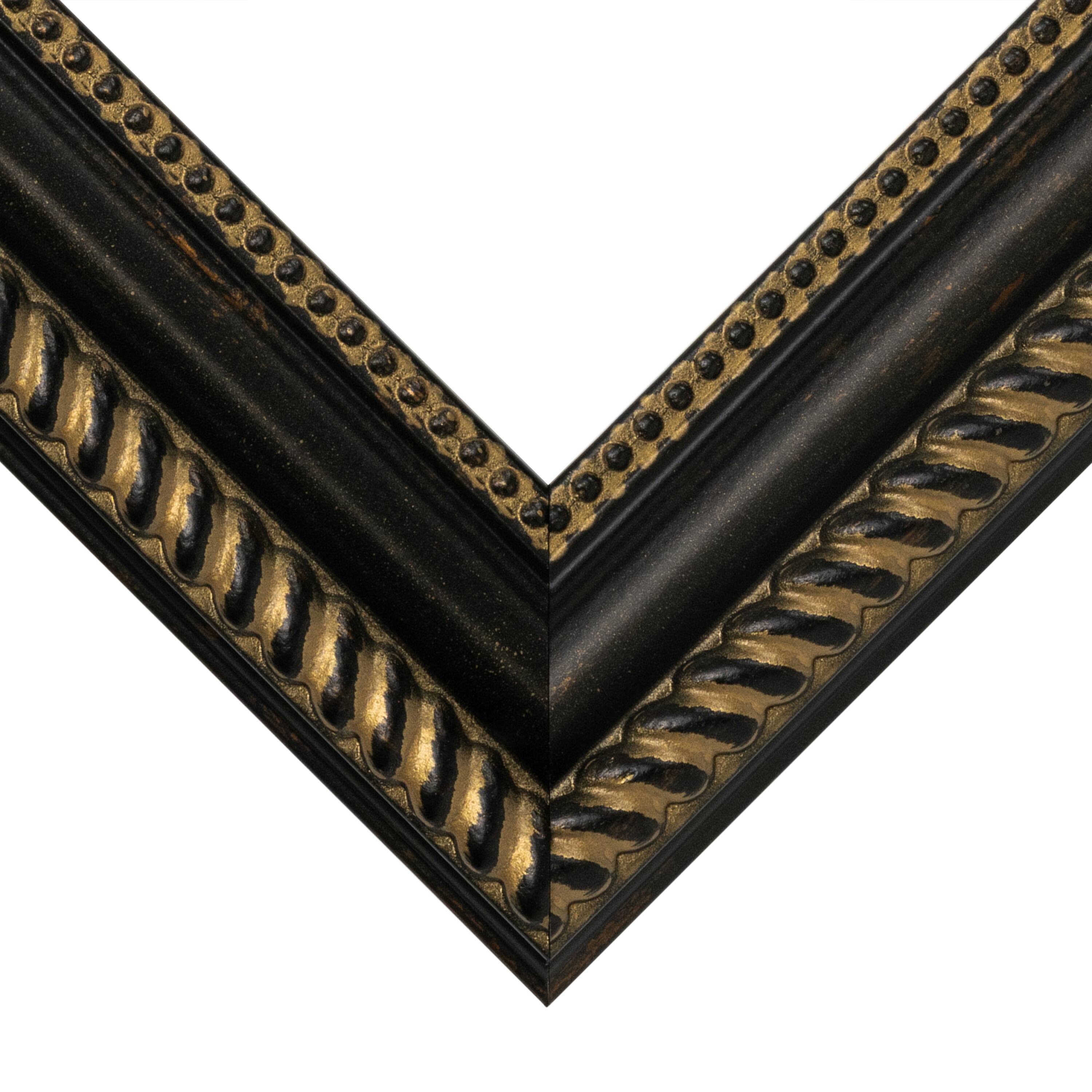 Frame USA Napolean Black & Gold Single Image Picture Frame