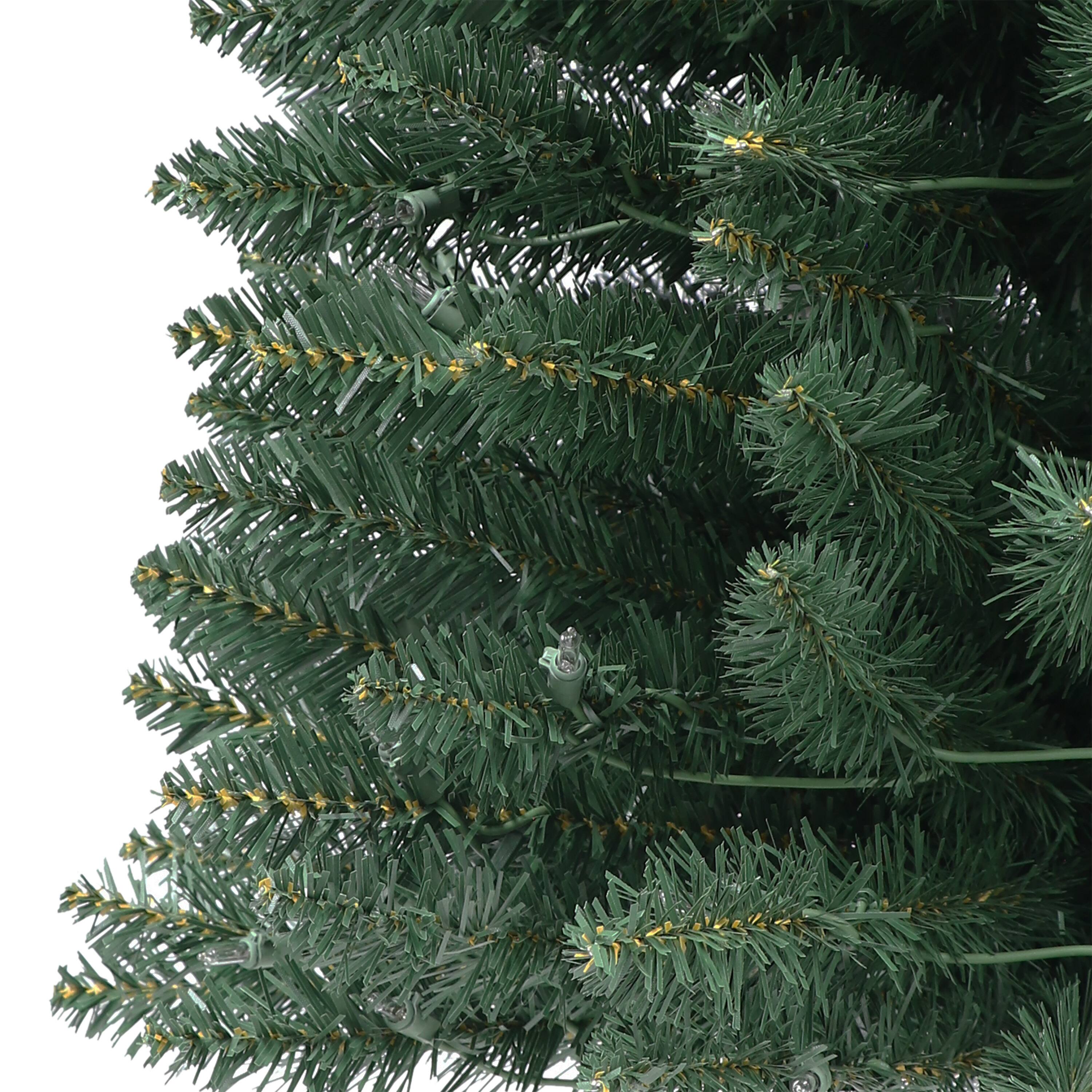 4ft. Pre-Lit Santa Tree, Clear Lights