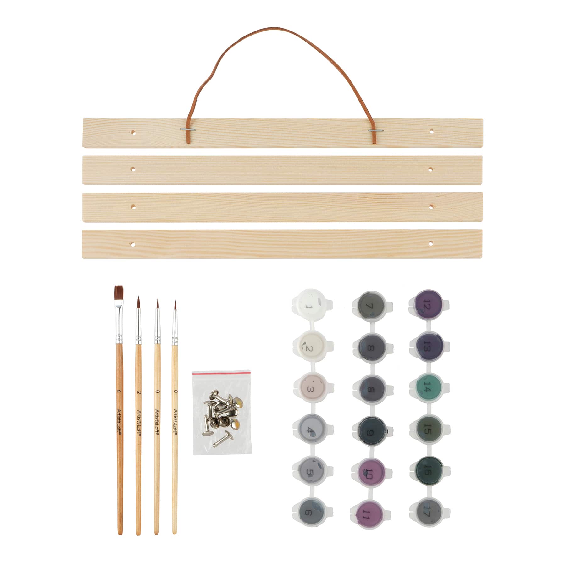 11" x 14" Skeleton Couple Paint-by-Number Kit by Artist's Loft®