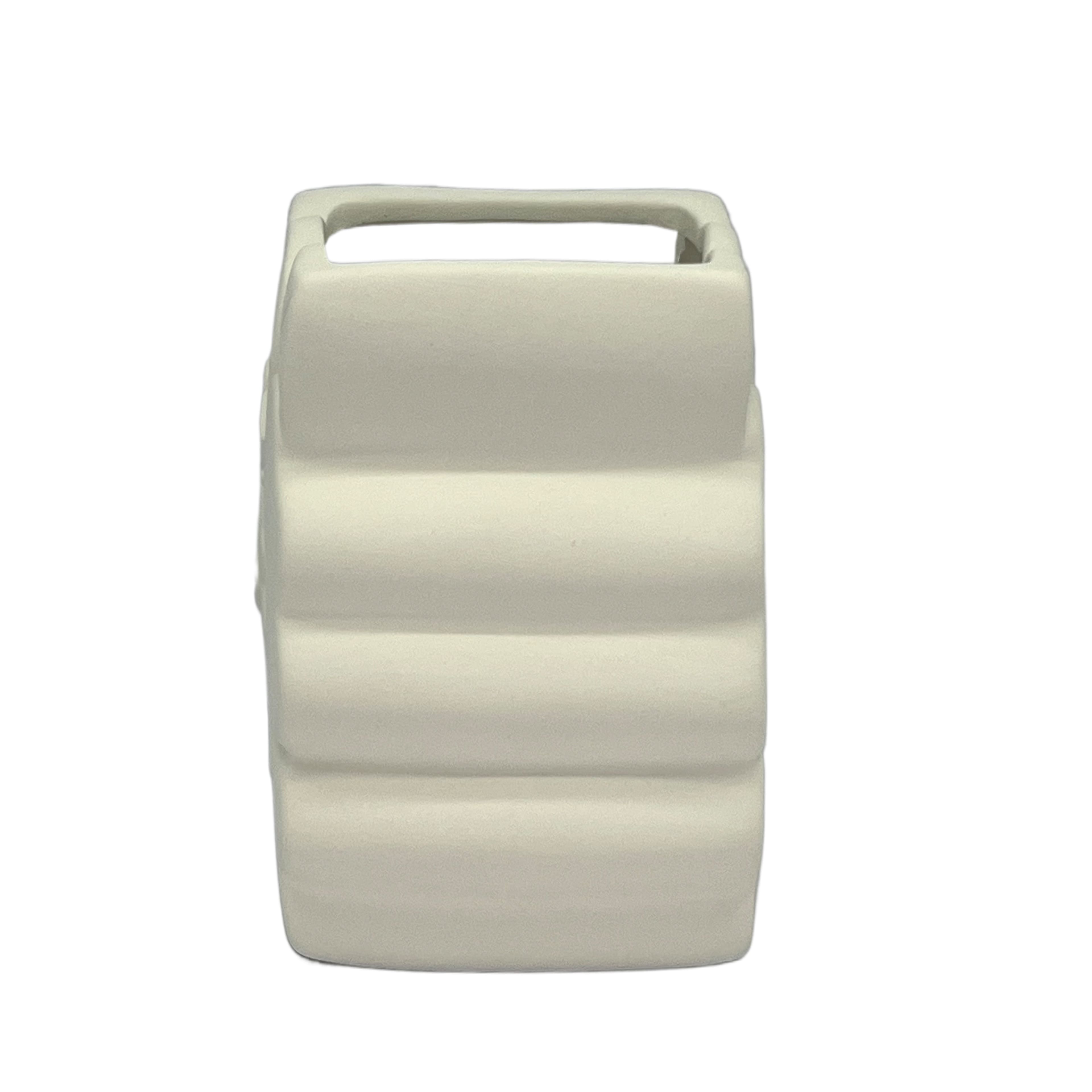 6.5" C'est la Vie DIY Ceramic Flower Vase by Make Market®