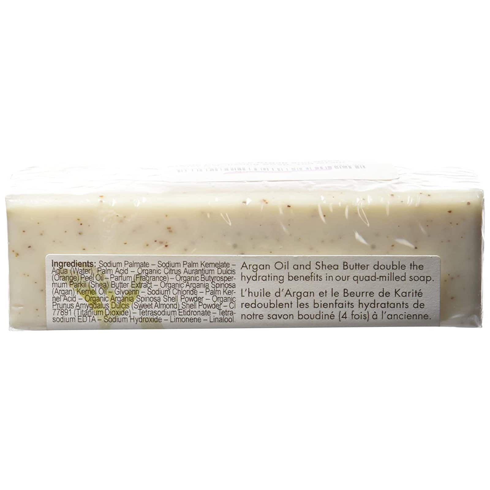 European Soaps Argan & Shea Butter Exfoliating Soap
