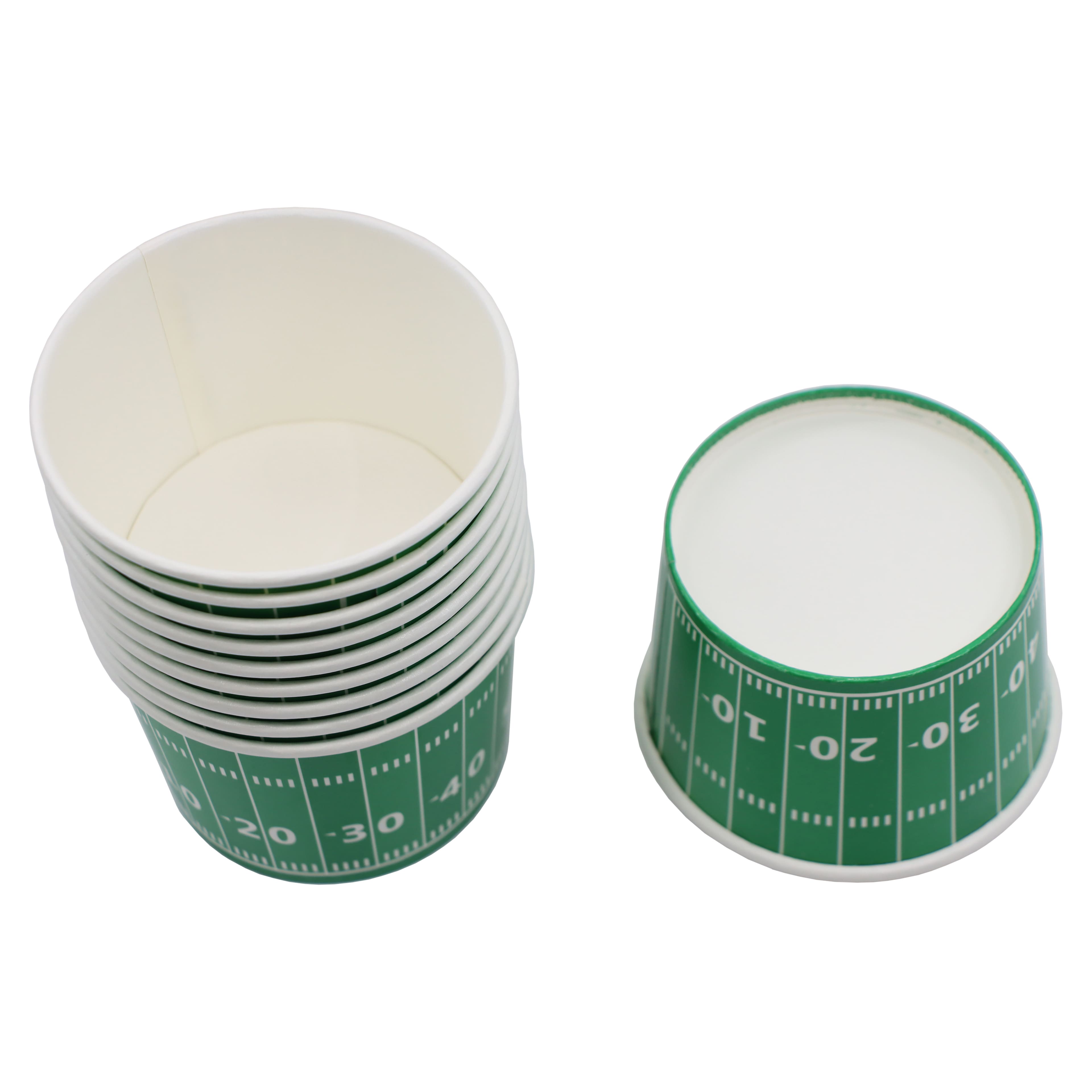 8oz. Football Field Snack Cups, 10ct. by Celebrate It™