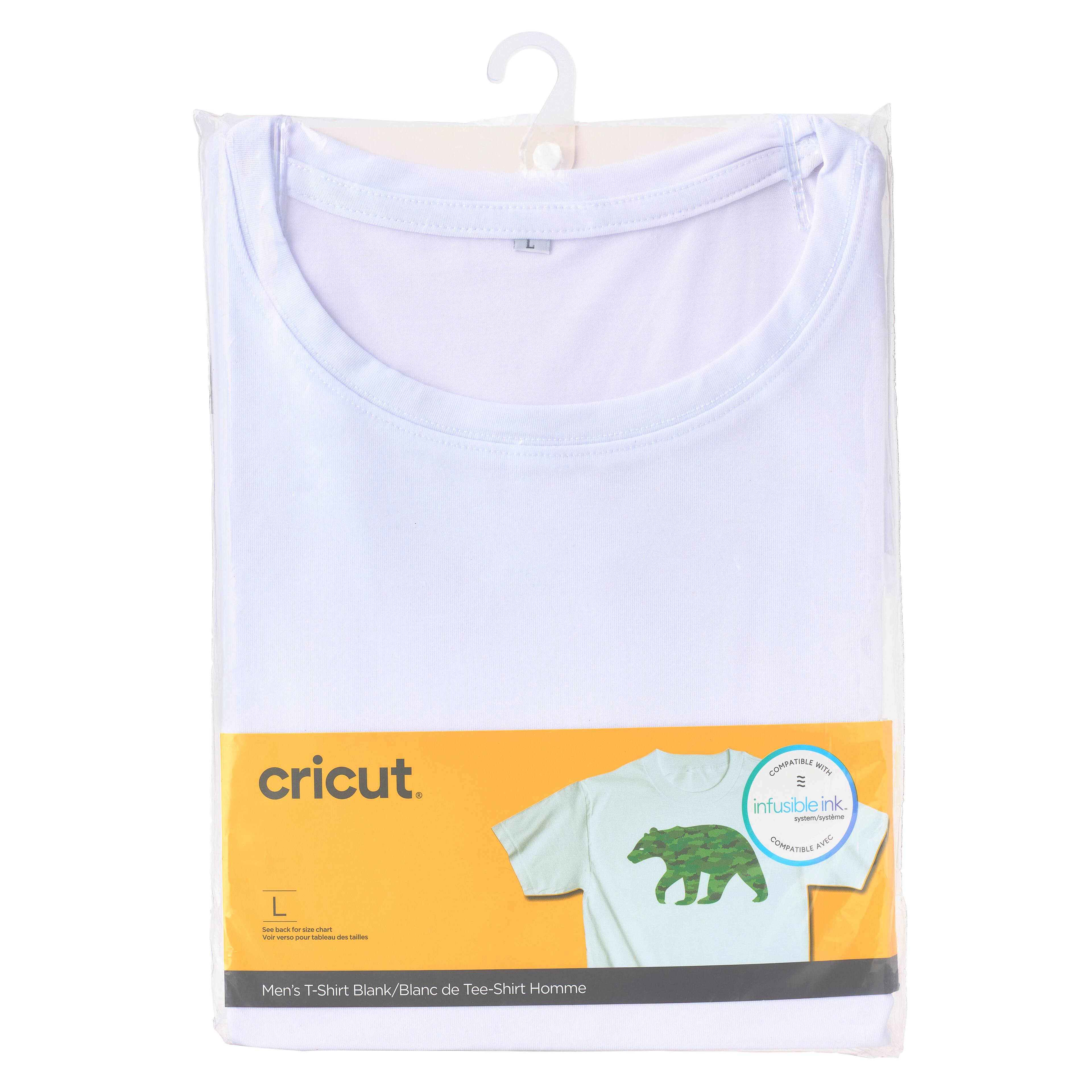 Cricut® Blank Crew Neck Men's T-Shirt