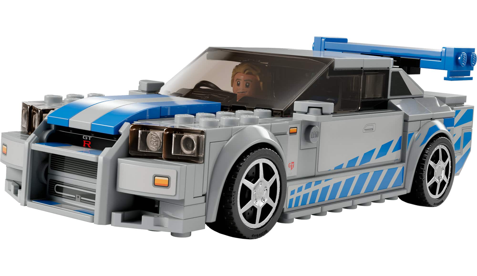 LEGO® Speed Champions 2 Fast 2 Furious Nissan Skyline GT-R (R34) 76917 (319 Pieces)