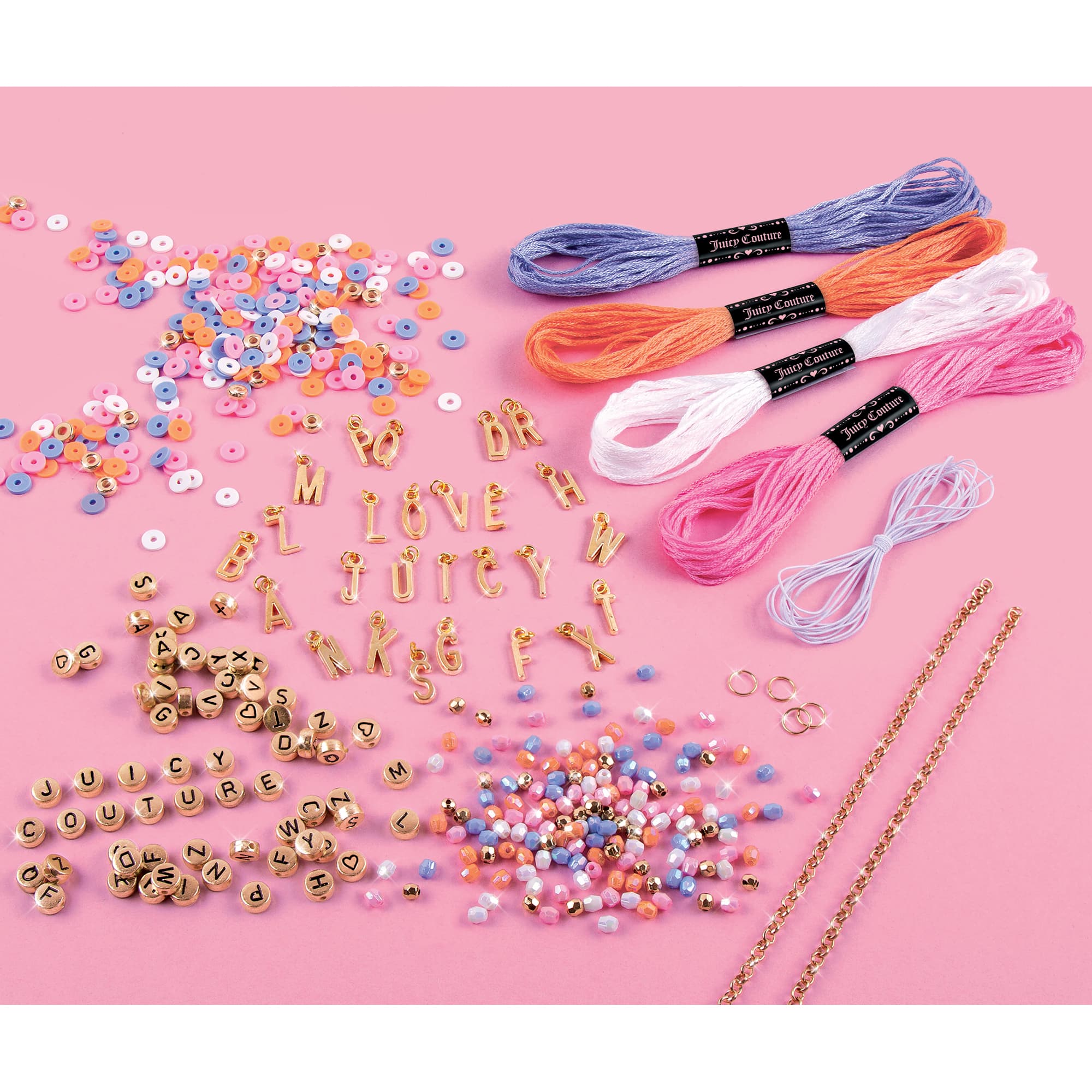 Make It Real Juicy Couture Love Letters Bracelets Activity Kit