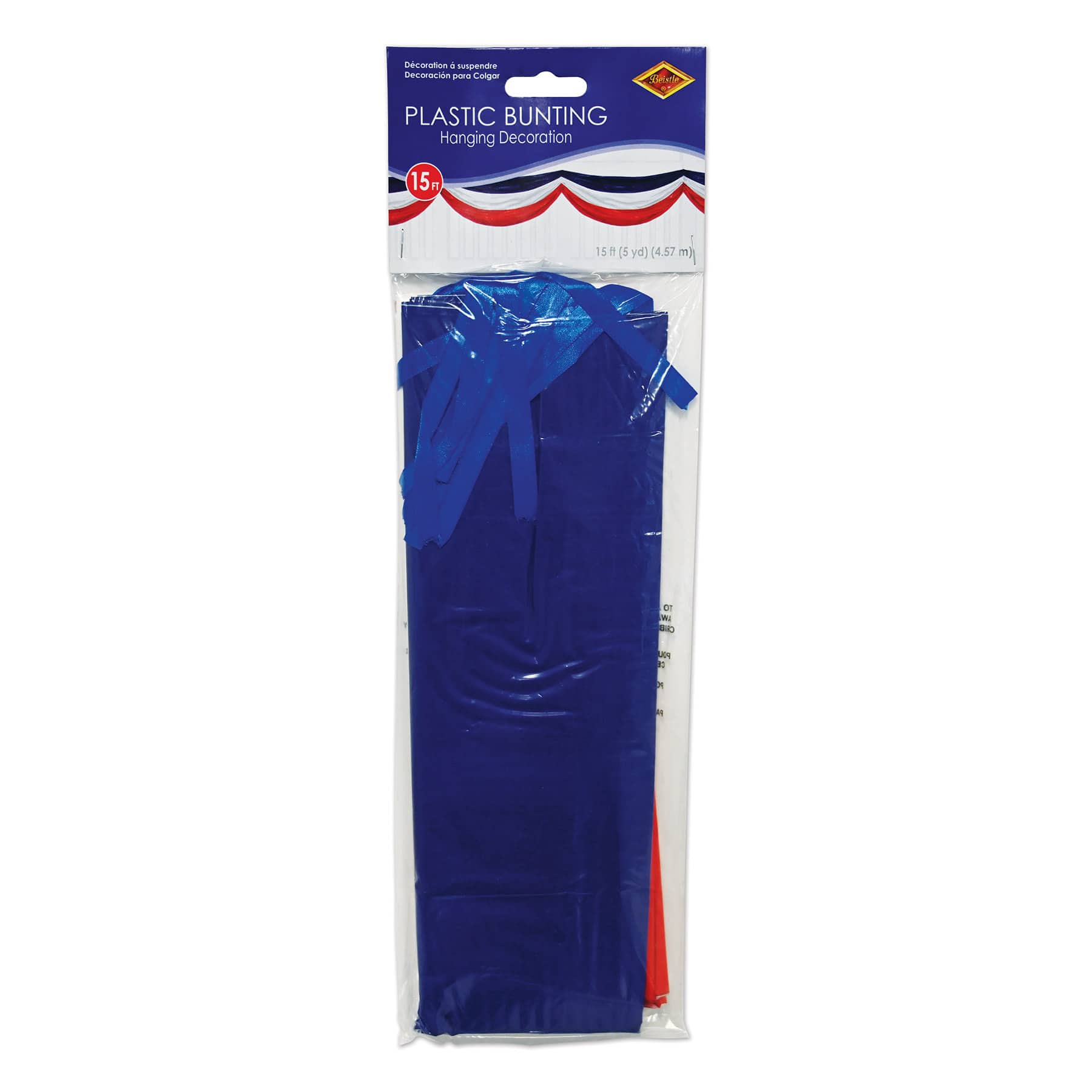 Beistle 15ft. Patriotic Plastic Bunting