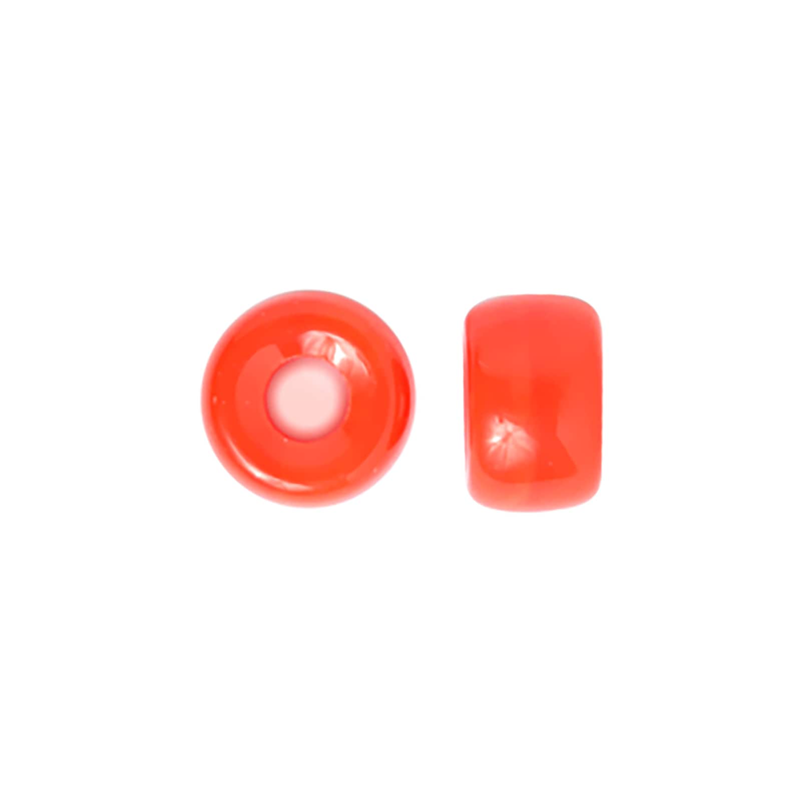 John Bead 9mm Opaque Glass Pony Beads, 100ct.