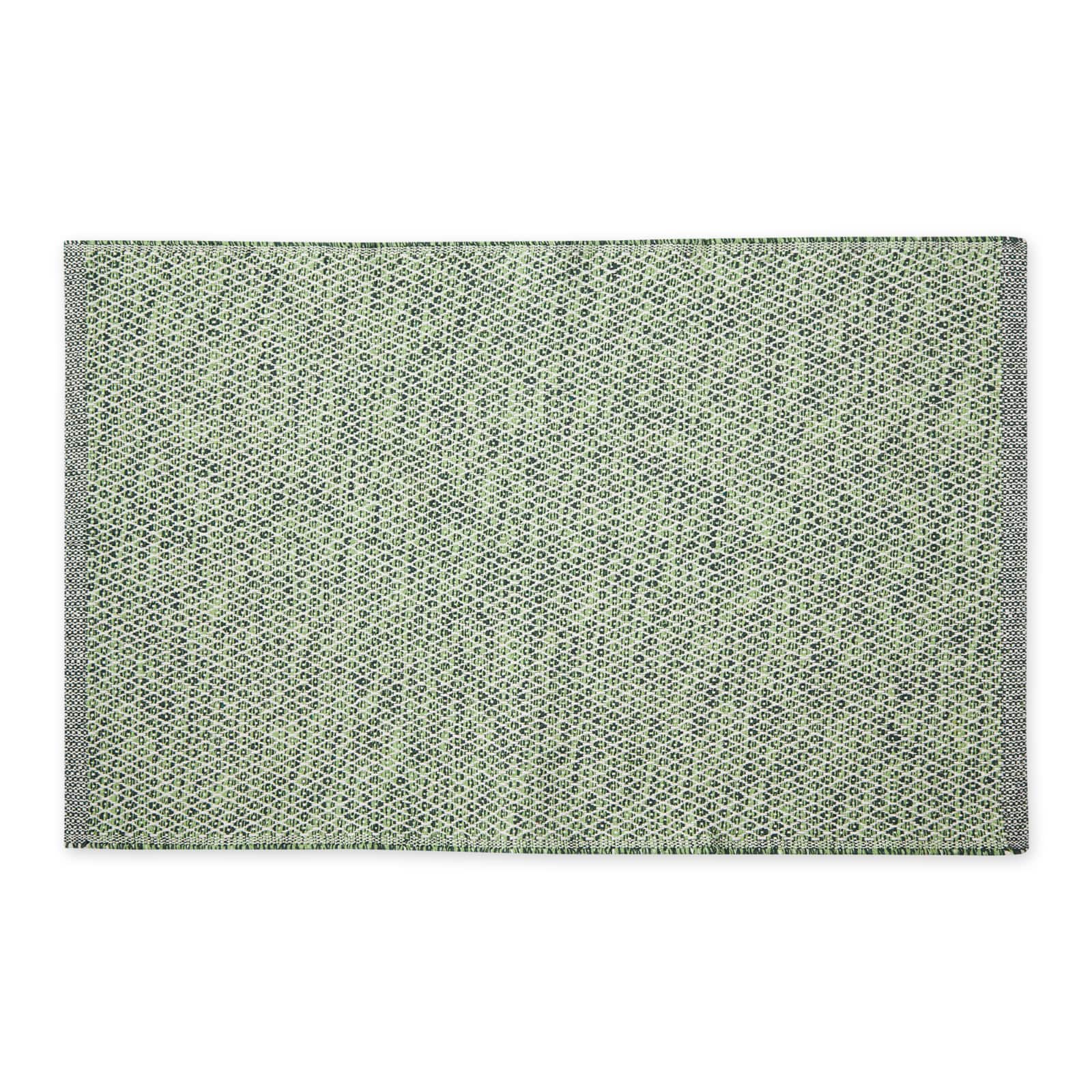 DII® Diamond Handwoven Recycled Yarn Rug