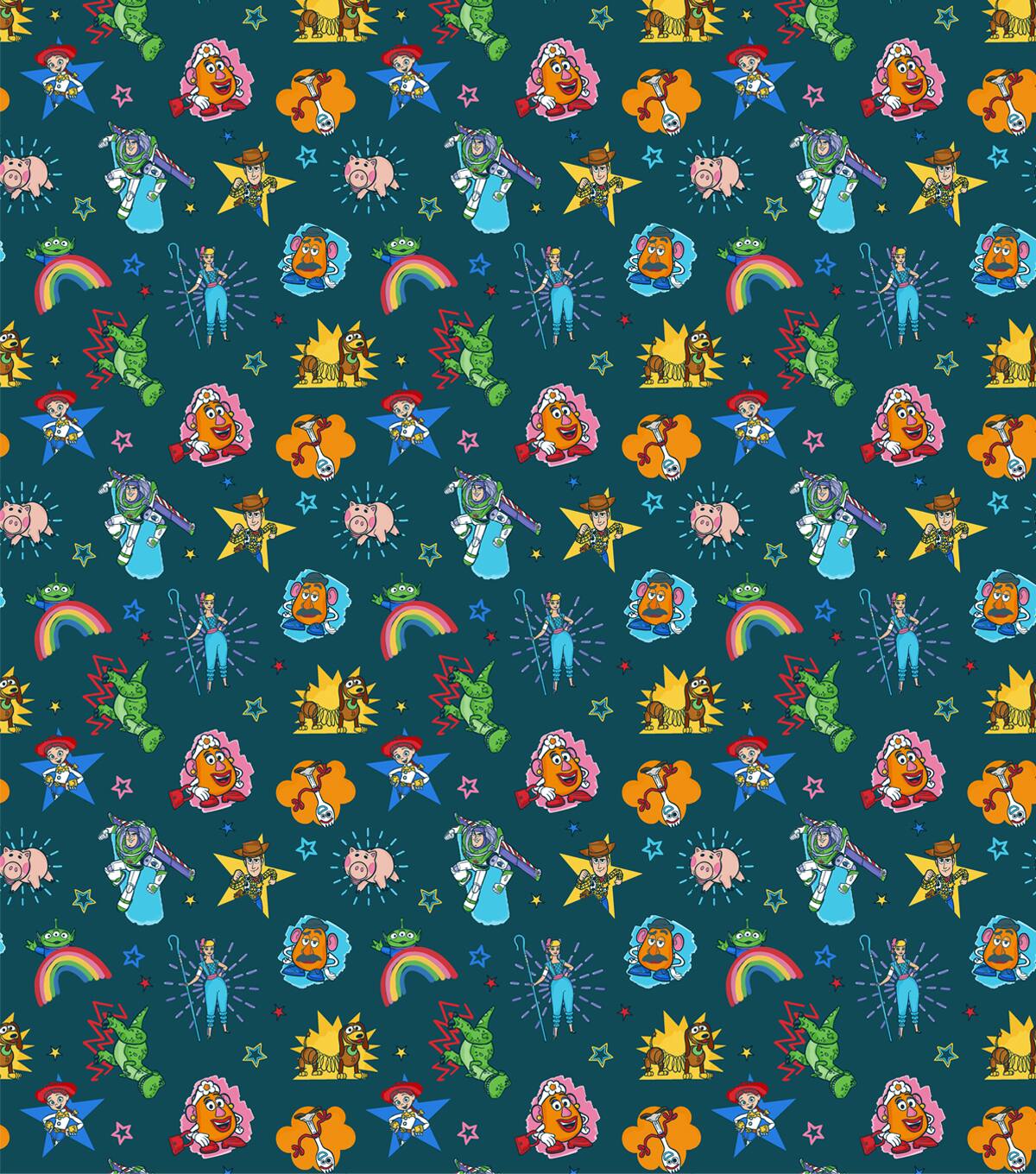 Disney Pixar Toy Story All Star Cotton Fabric