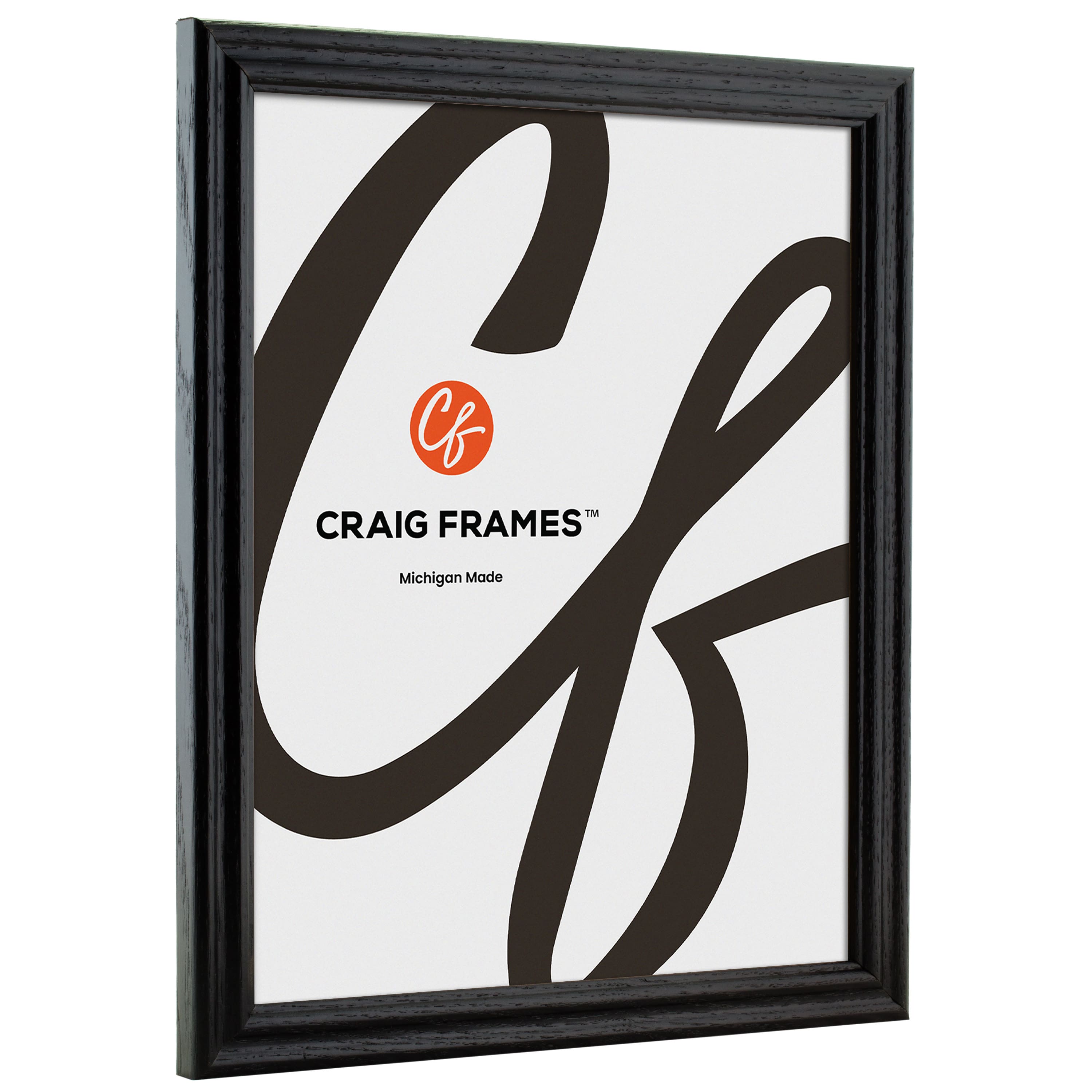 2 Pack: Craig Frames Wiltshire 200 Ebony Picture Frame