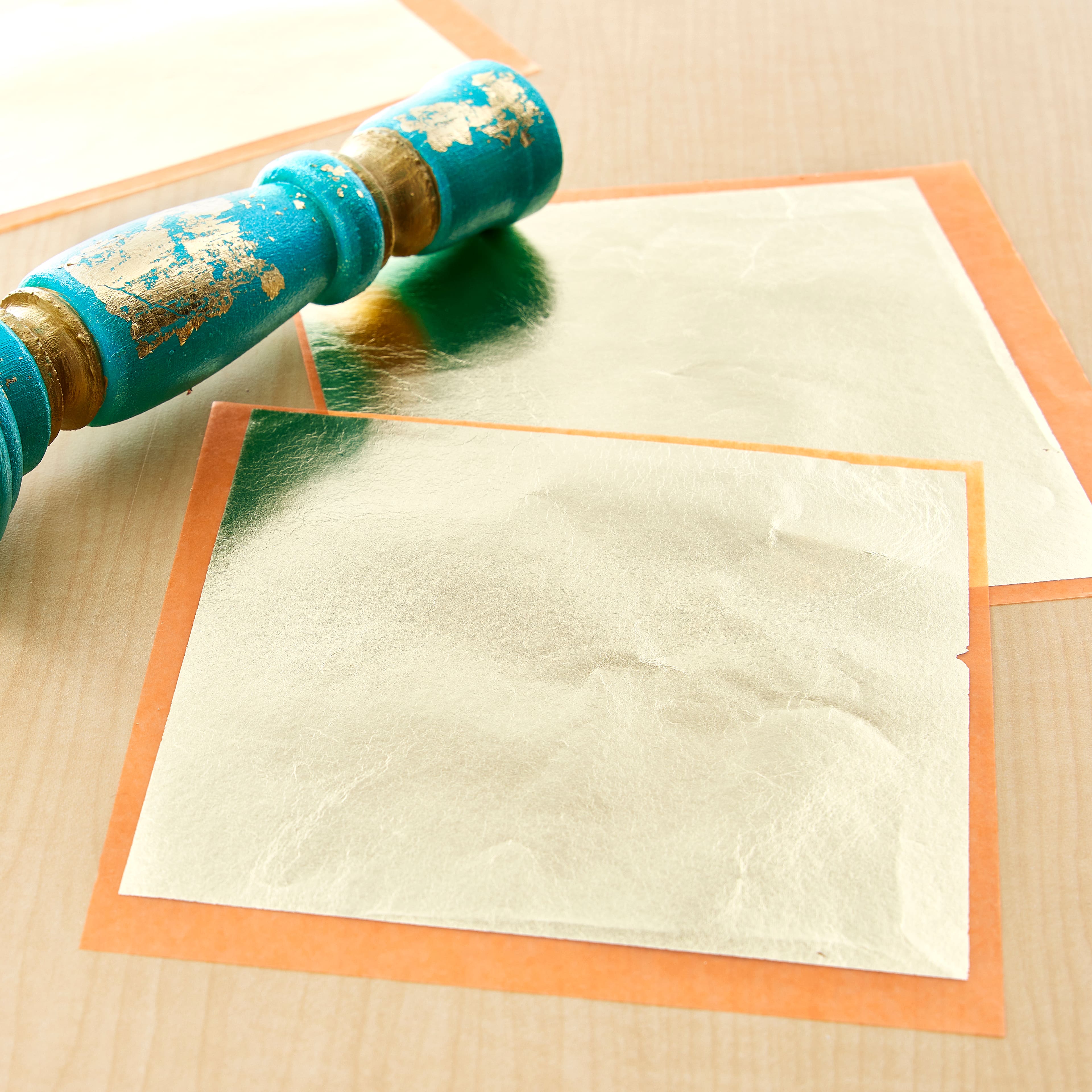Premium Ready Gold Leaf Sheets, 18ct. by Craft Smart®