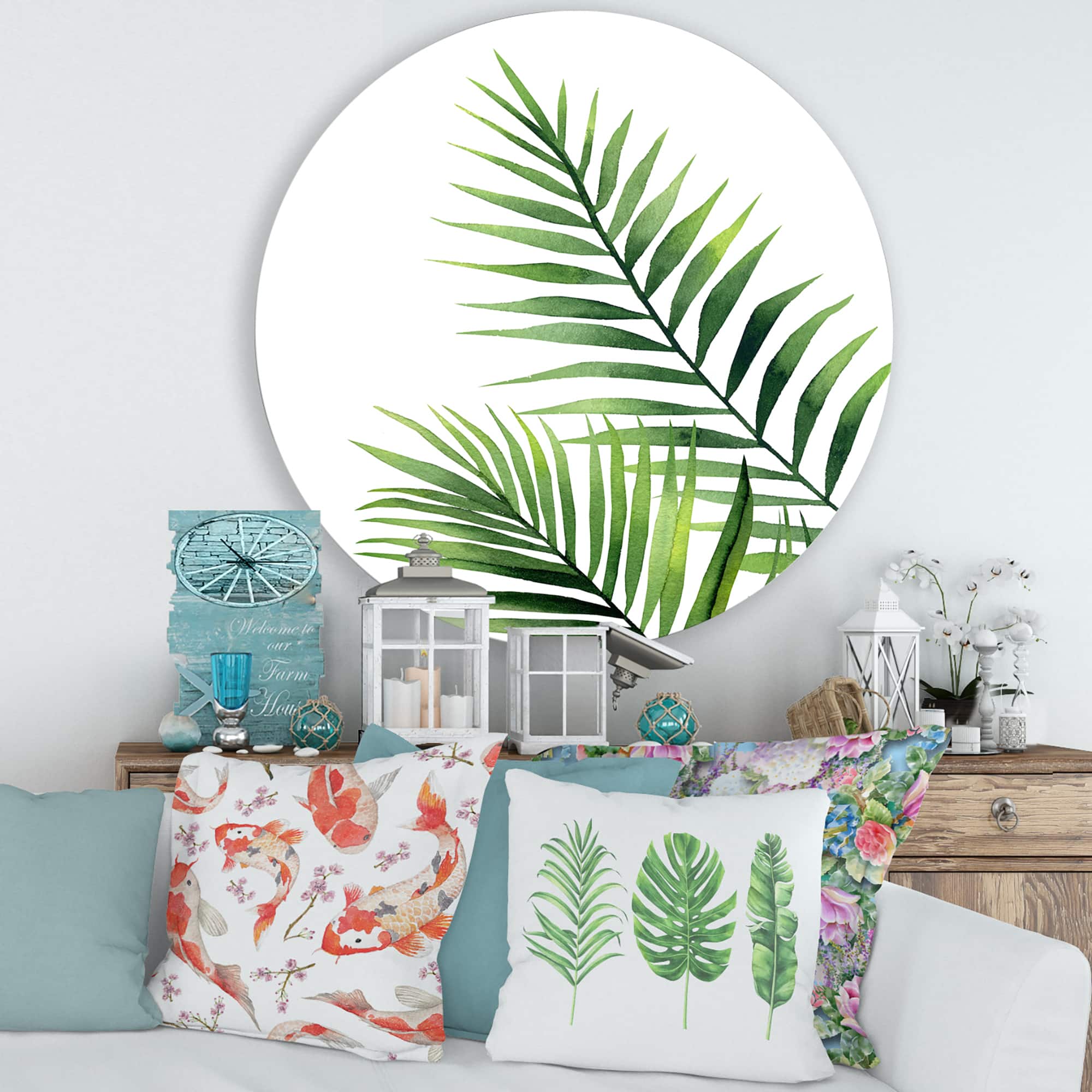 Designart - Fern Leaves Detail III