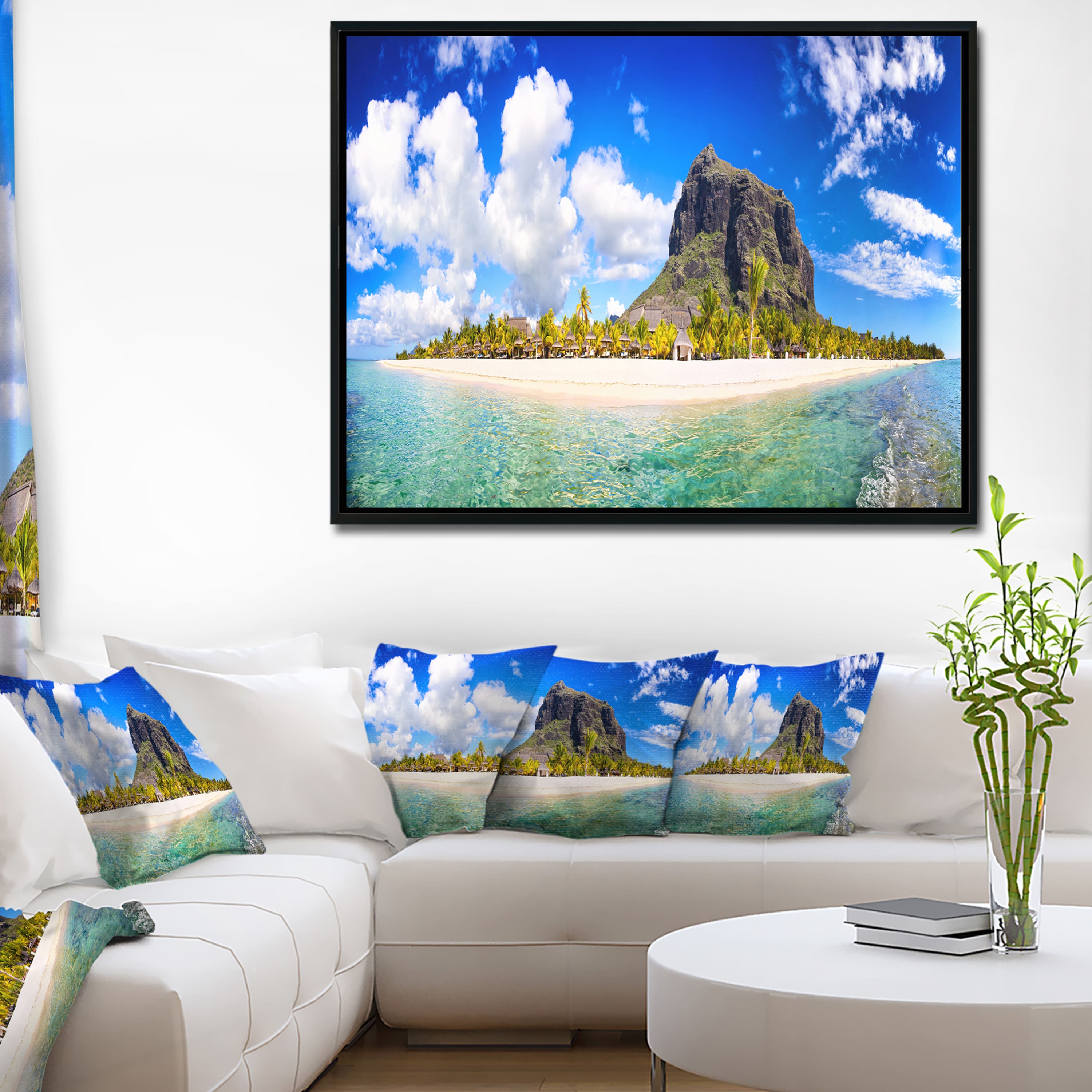 Designart - Mauritius Beach Panorama