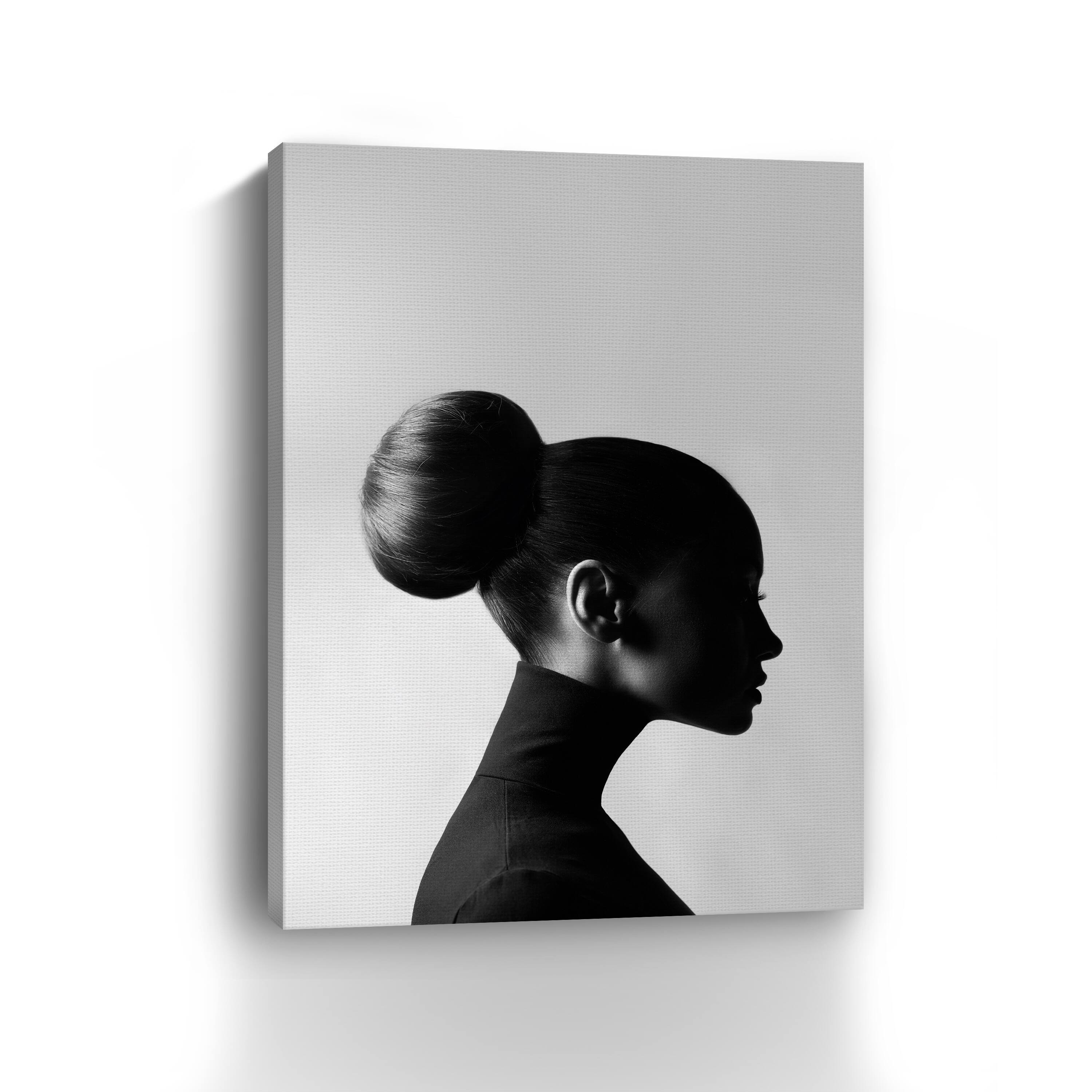 Neck Up Canvas Giclee