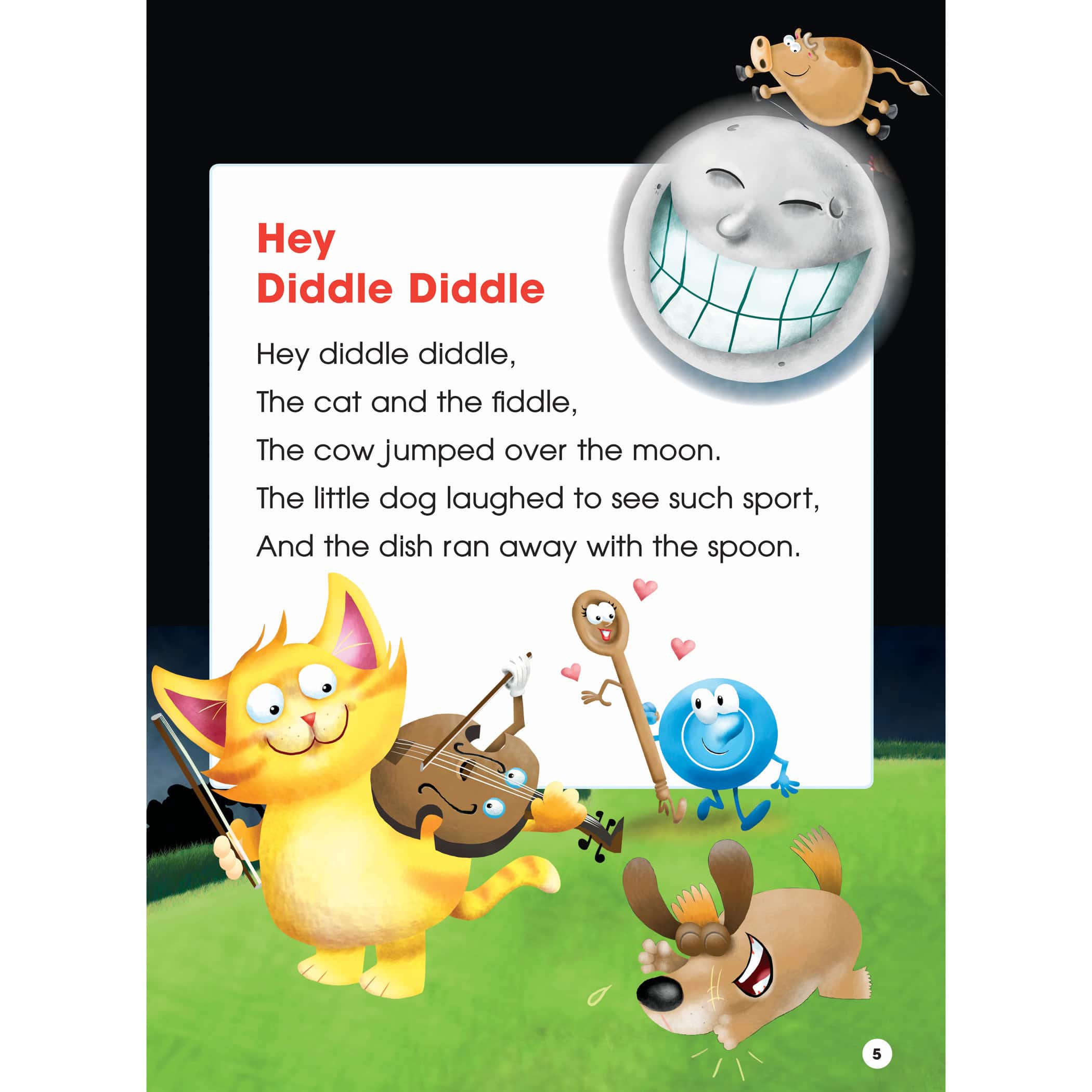 Nursery Rhymes & Songs Learning Flip Chart