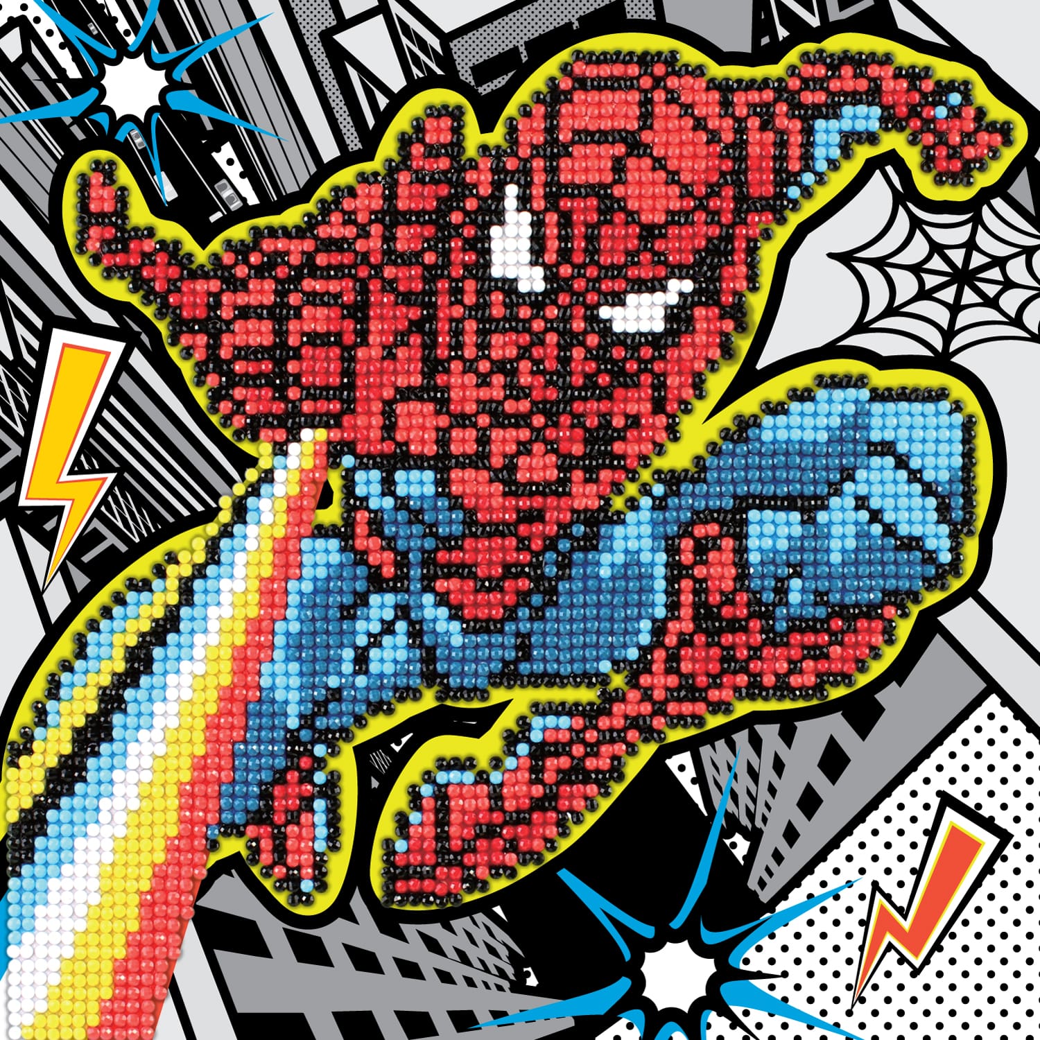 Camelot® Dots Spidey Thwip! Diamond Painting Kit