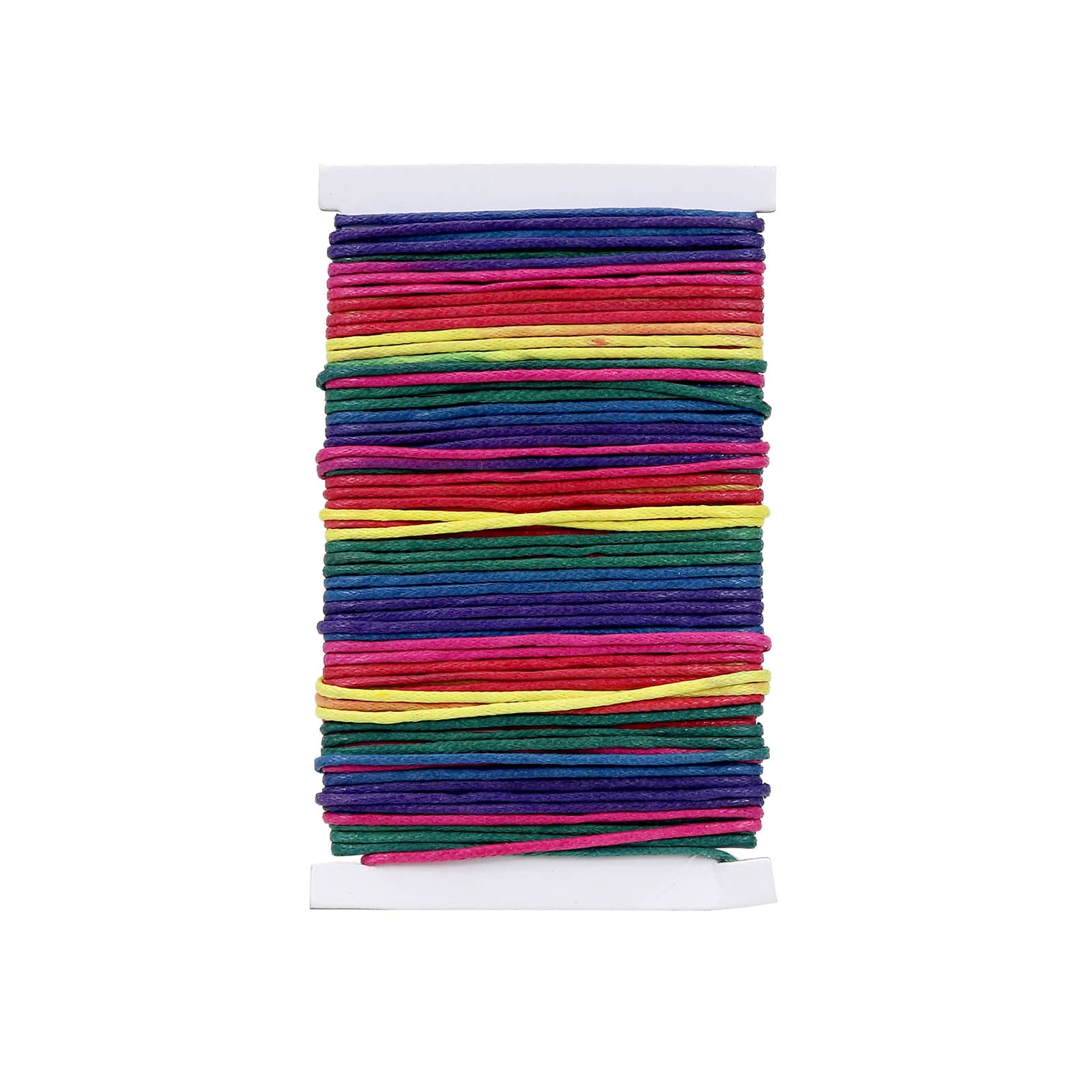 12 Pack: Rainbow Tie-Dye Cotton Cord by Creatology™