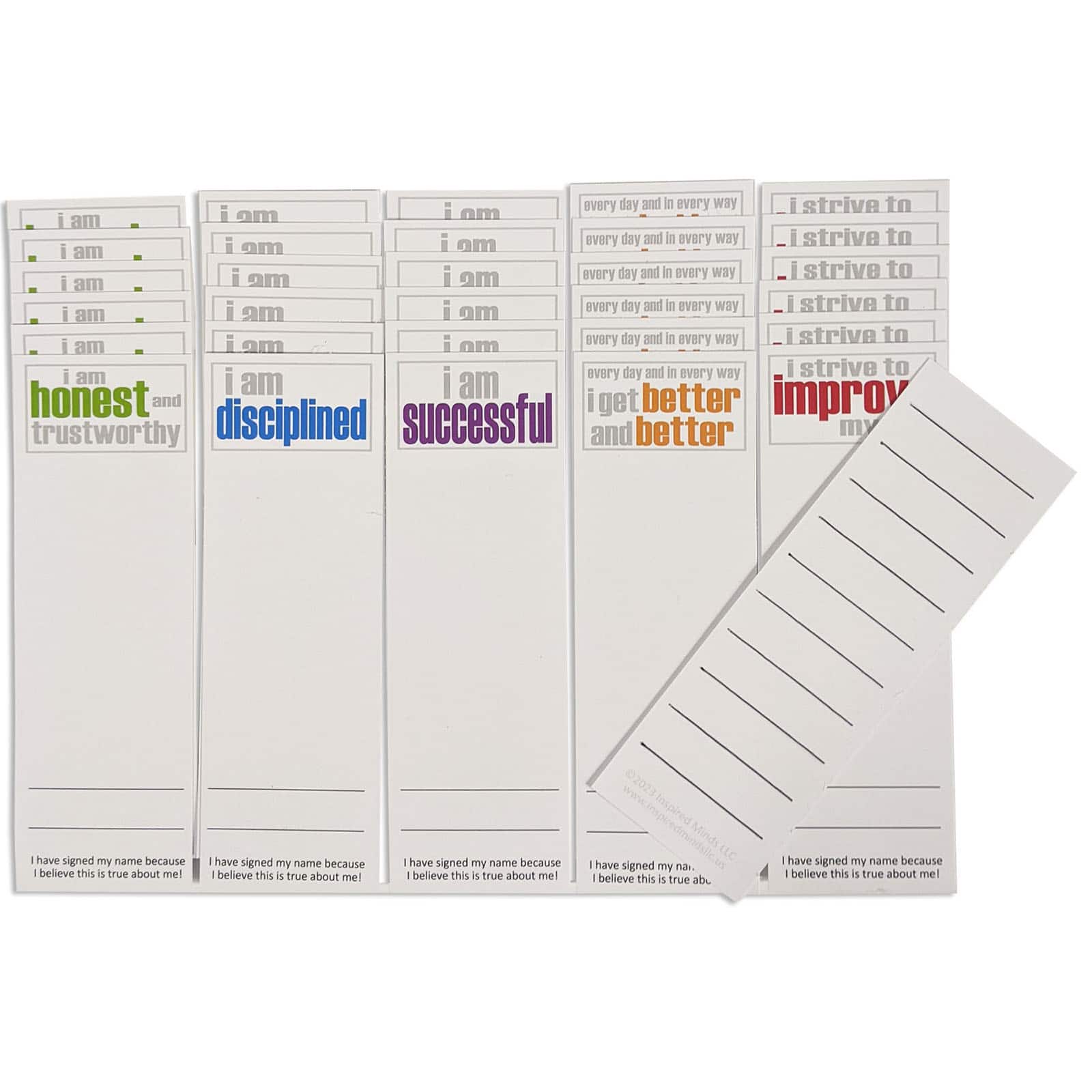 Inspired Minds Inner Strength Booster Set, Page Keepers, 6 Each of 5 Titles