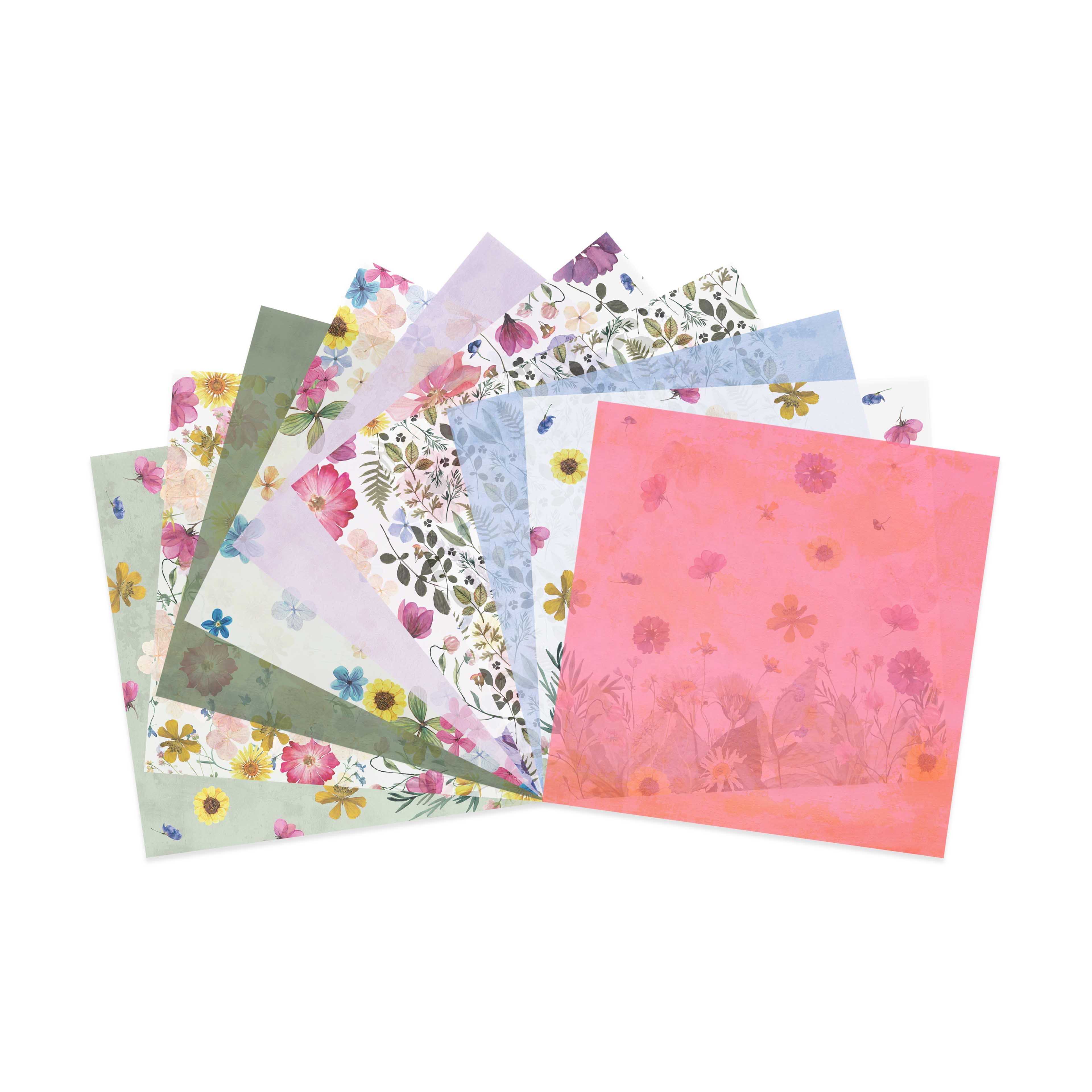 6 Pack: 12" x 12" Colorful Vellum Paper Pad by Recollections™, 20 Sheets