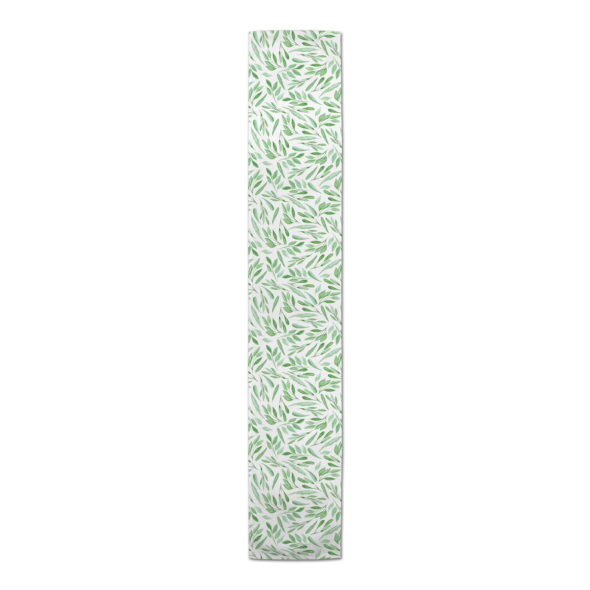 Green Leaf Outdoor Table Runner