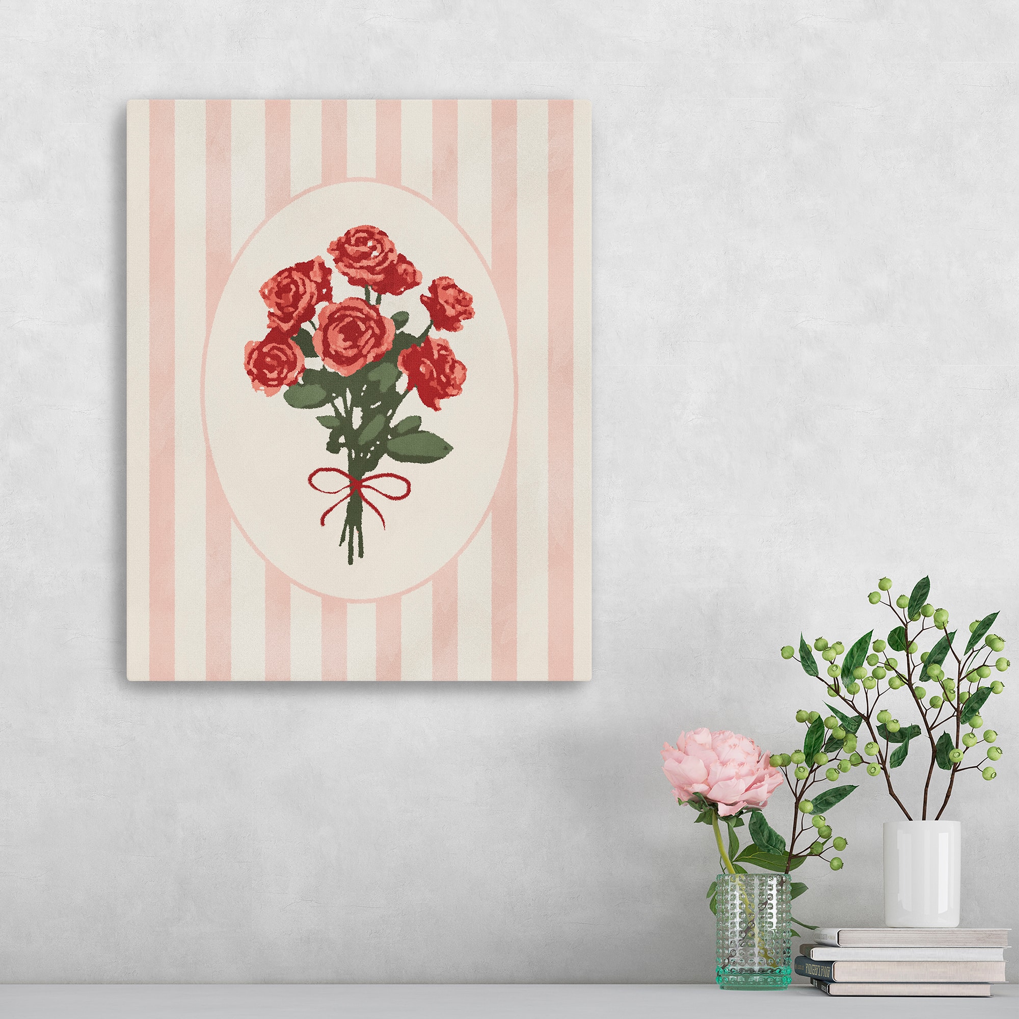 Bouquet of Roses Canvas Giclée Art