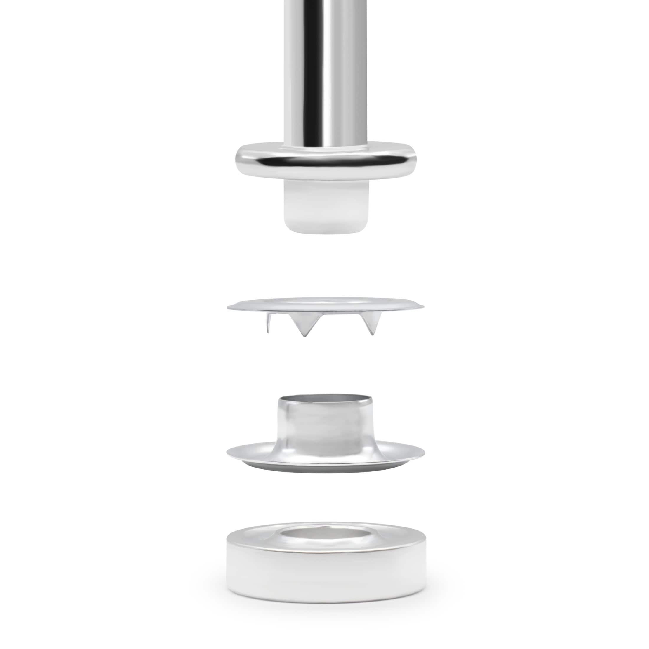 Dritz® Silver Extra-Large Eyelets with Tools, 7/16"