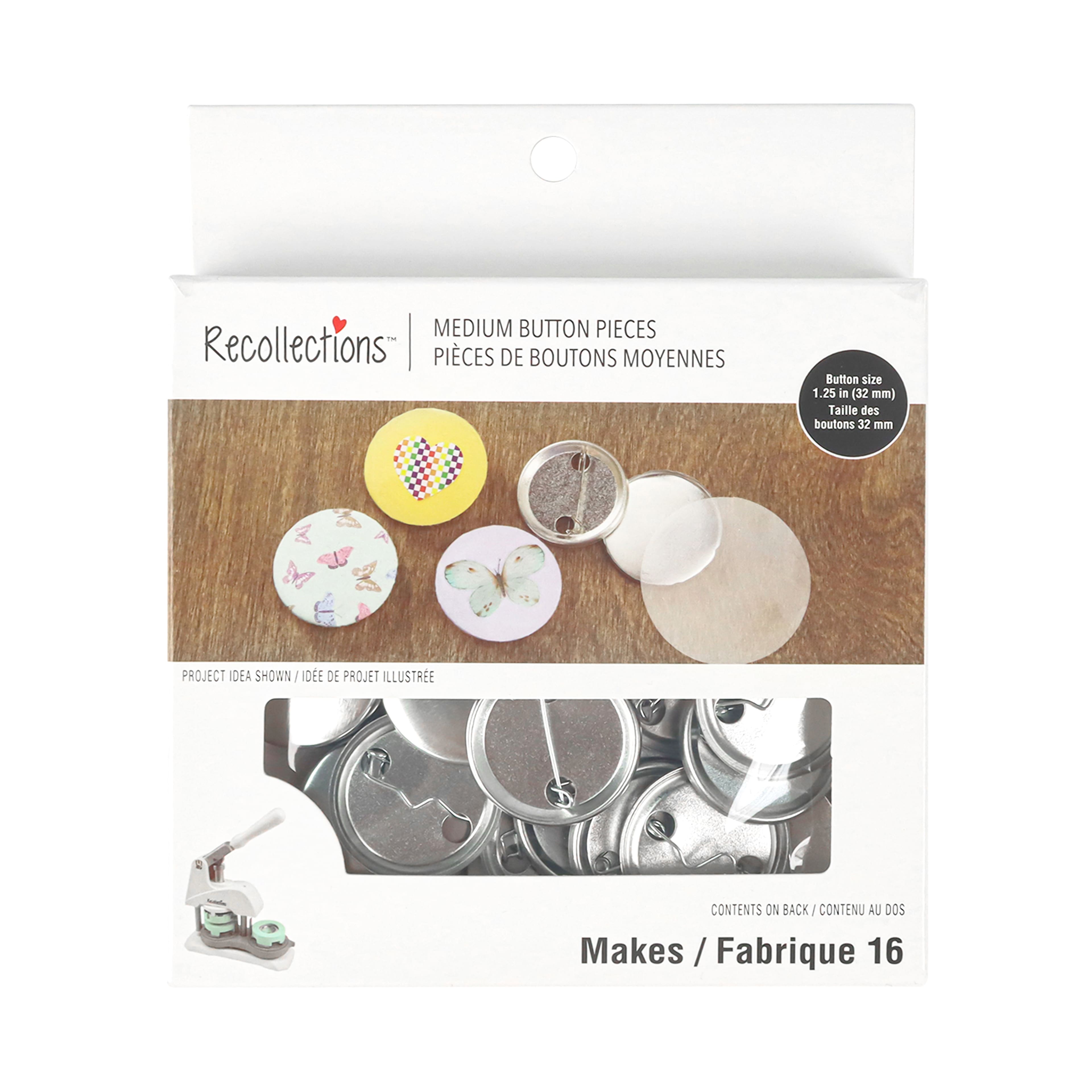 6 Pack: Button Pieces by Recollections