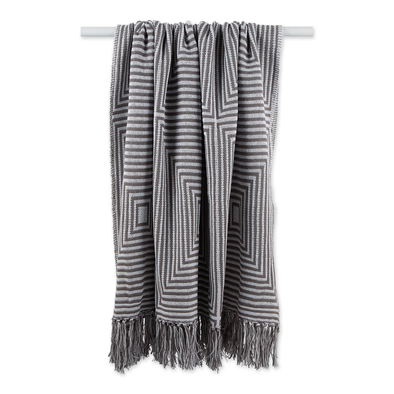 Gray Square Throw