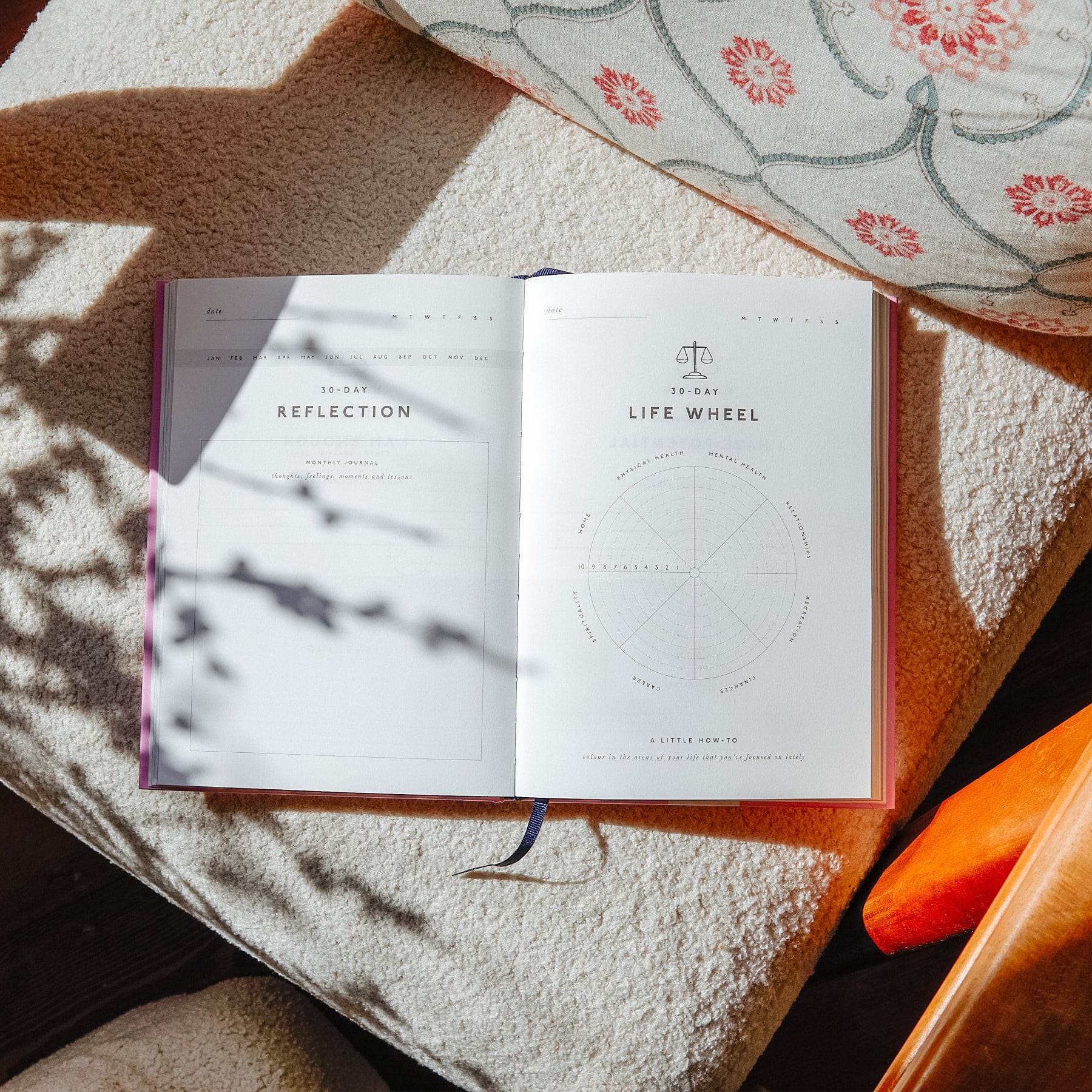 Papier 6" x 8.5" Stay Grounded Hardcover Guided Gratitude Journal
