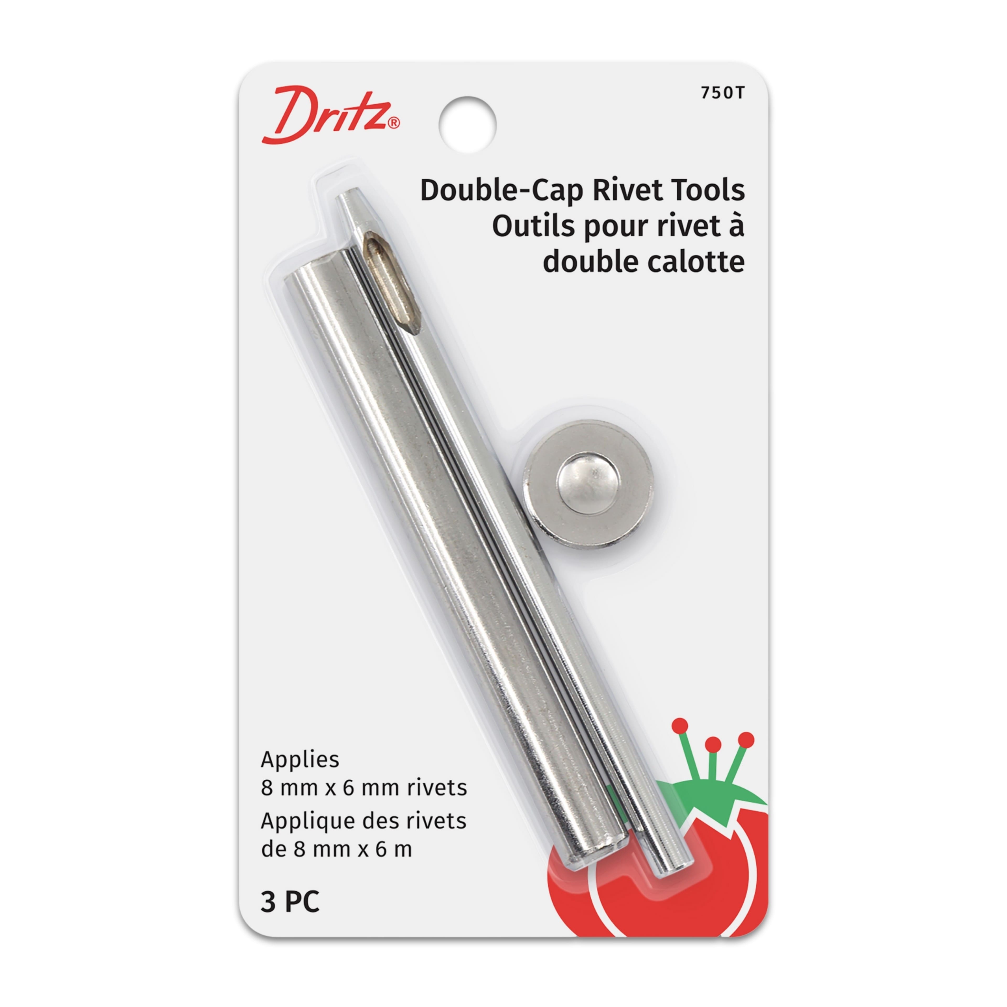Dritz® Double-Cap Rivet Tools Set