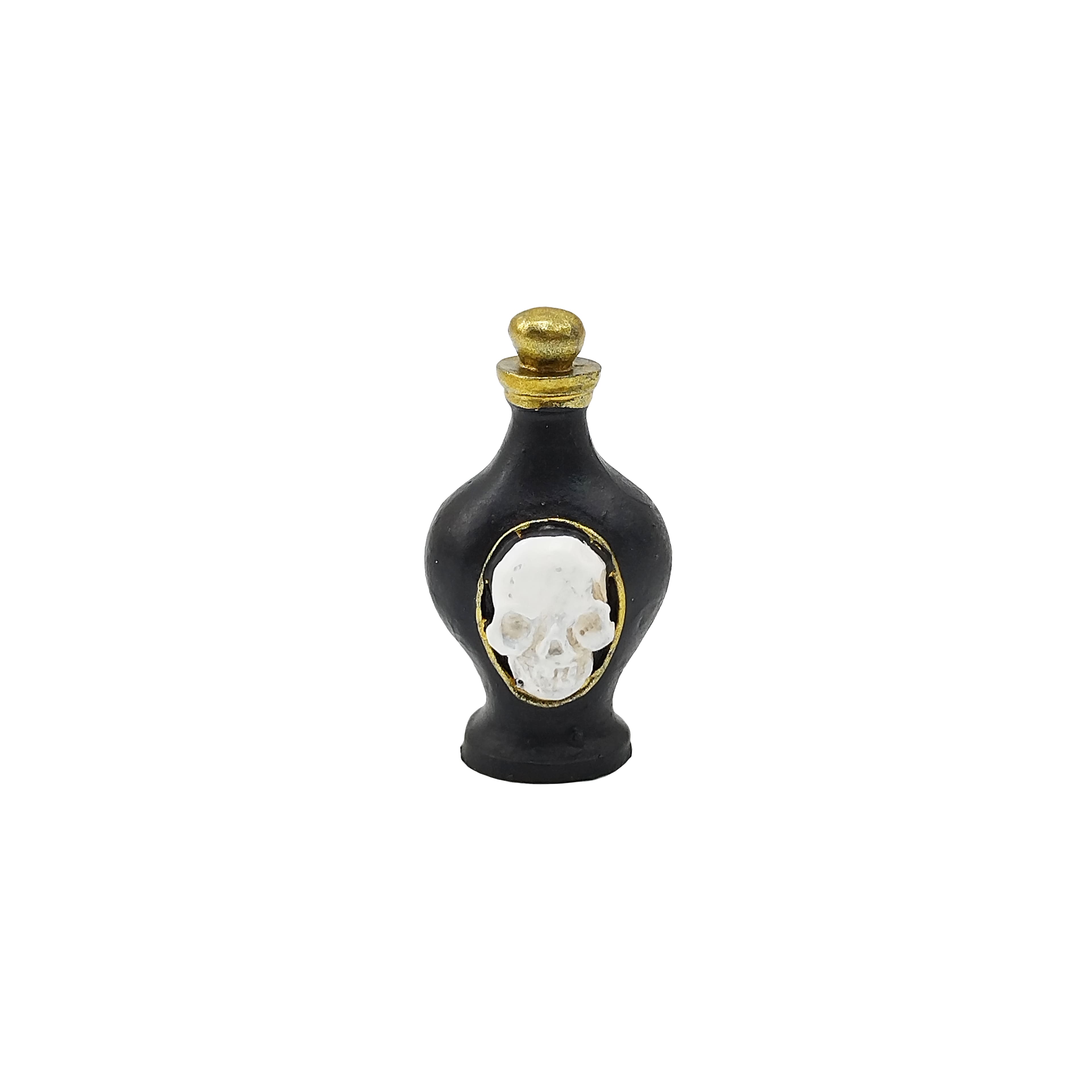 Mini Black & White Skull Potion Bottle Set by Ashland®