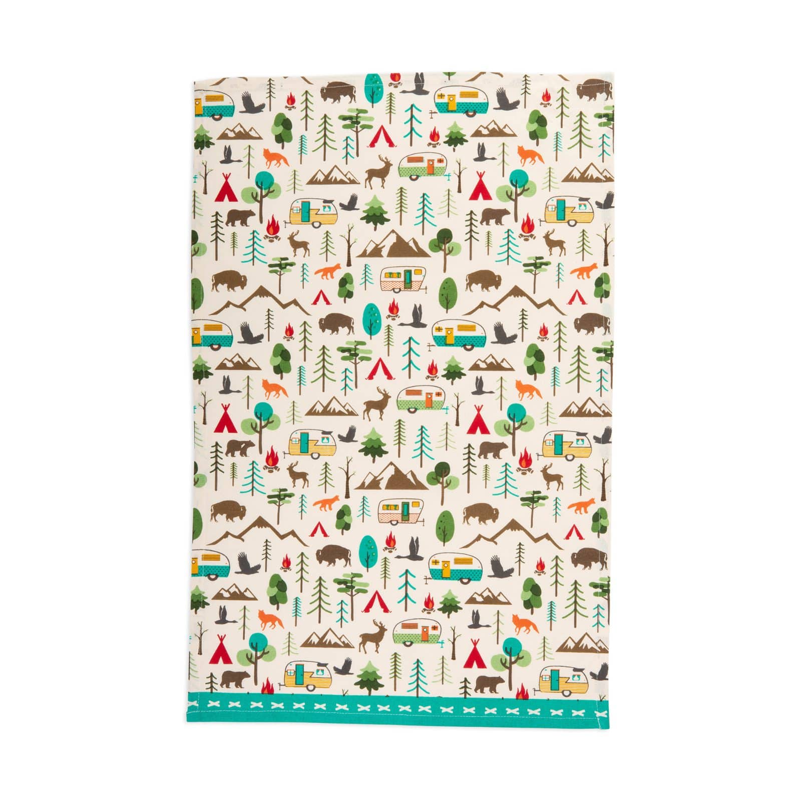DII® Happy Camper Dishtowel, 2ct.