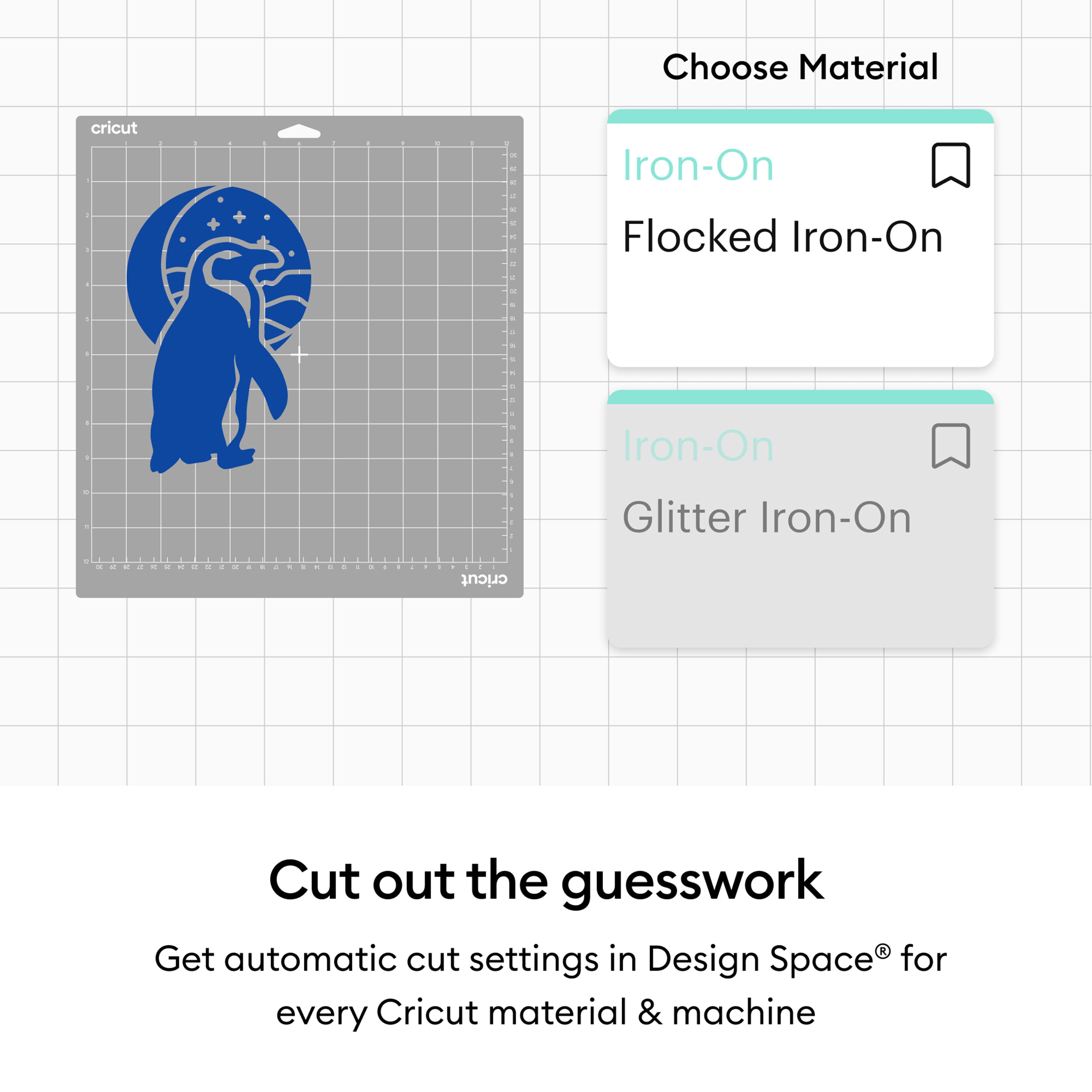 Cricut® Flocked Iron-On Heat Transfer Vinyl