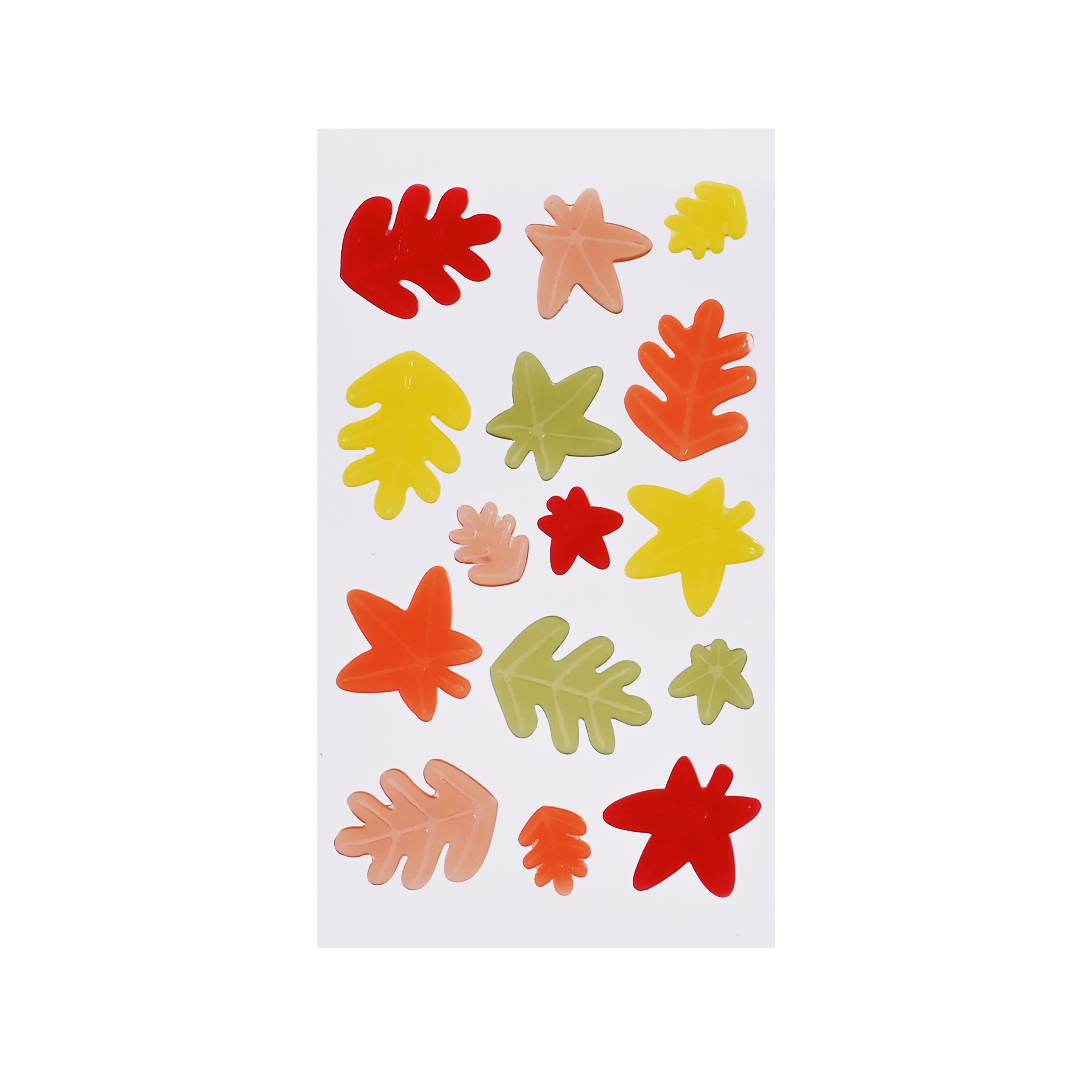 Thanksgiving Leaf Gel Clings by Creatology™