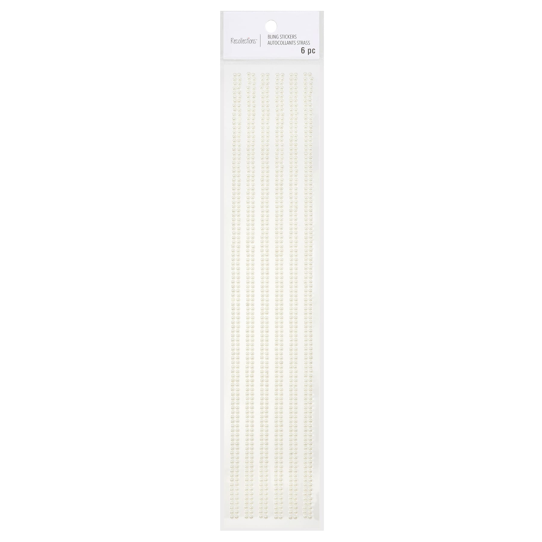 12 Packs: 6 ct. (72 total) Pearl Strips by Recollections™