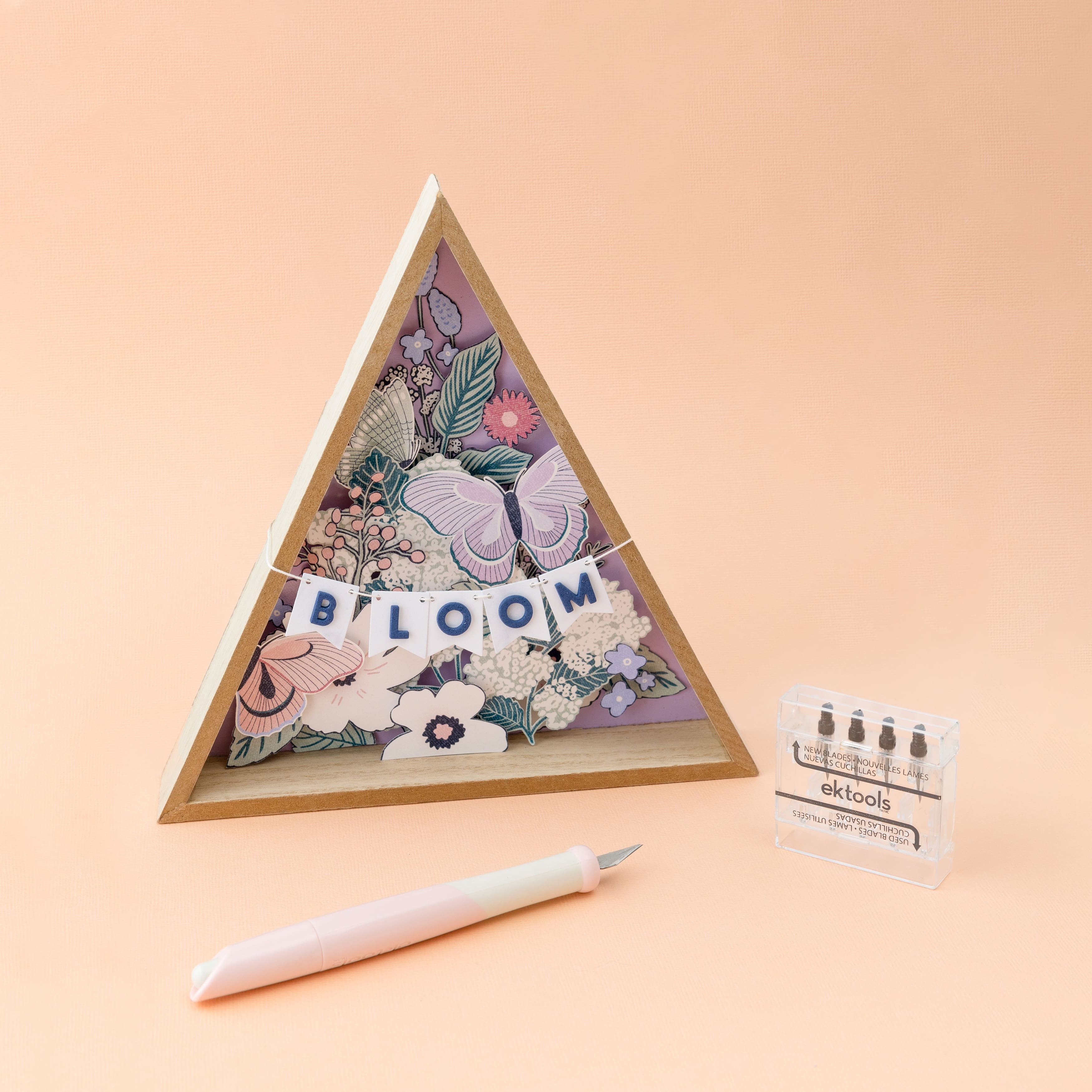 EK Tools Retractable Knife with 5 Replacement Blades