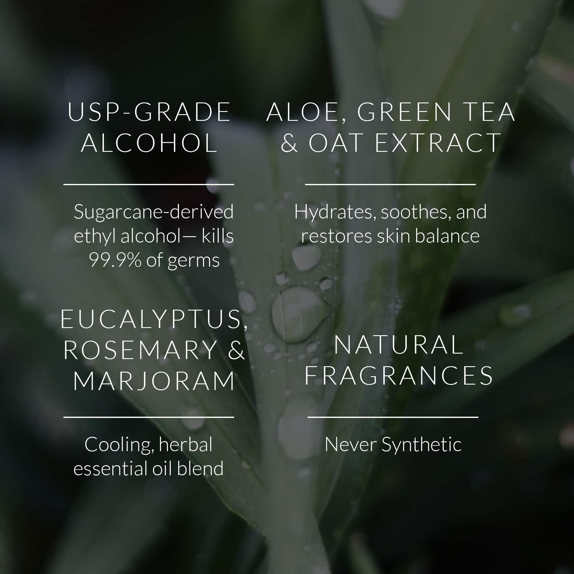 Noshinku Eucalyptus Nourishing Hand Sanitizing Wipes