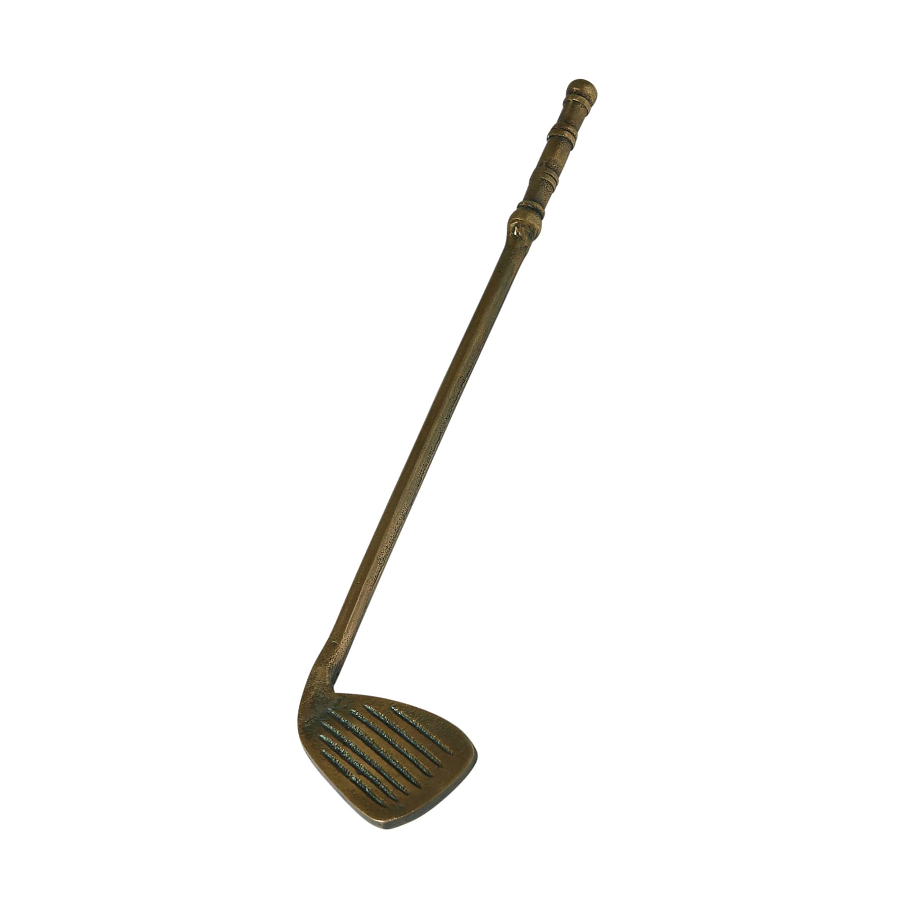 Hello Honey® 15" Antique Gold Decorative Embossed Aluminum Golf Club
