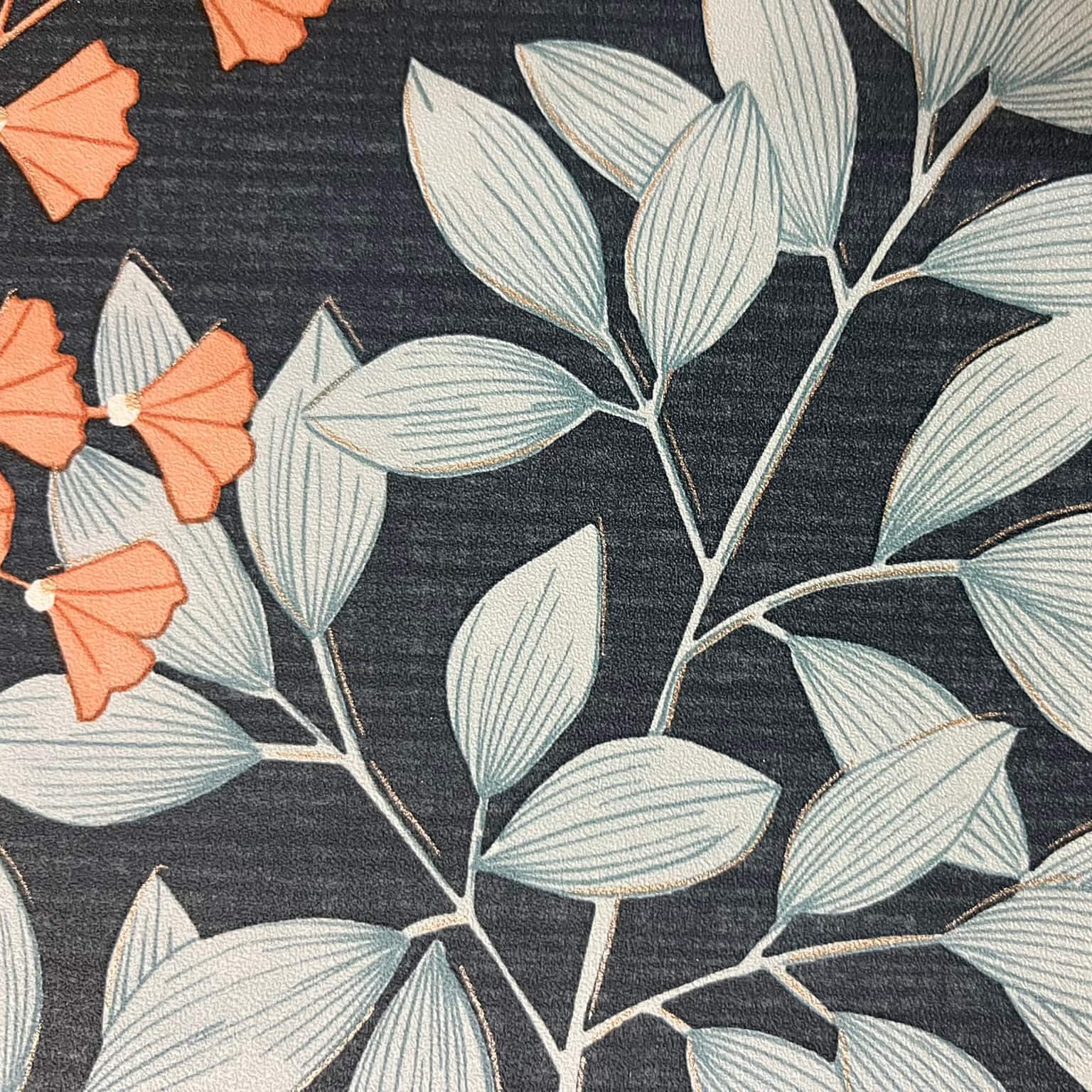 Designs Direct Gilded Bloom Wallpaper